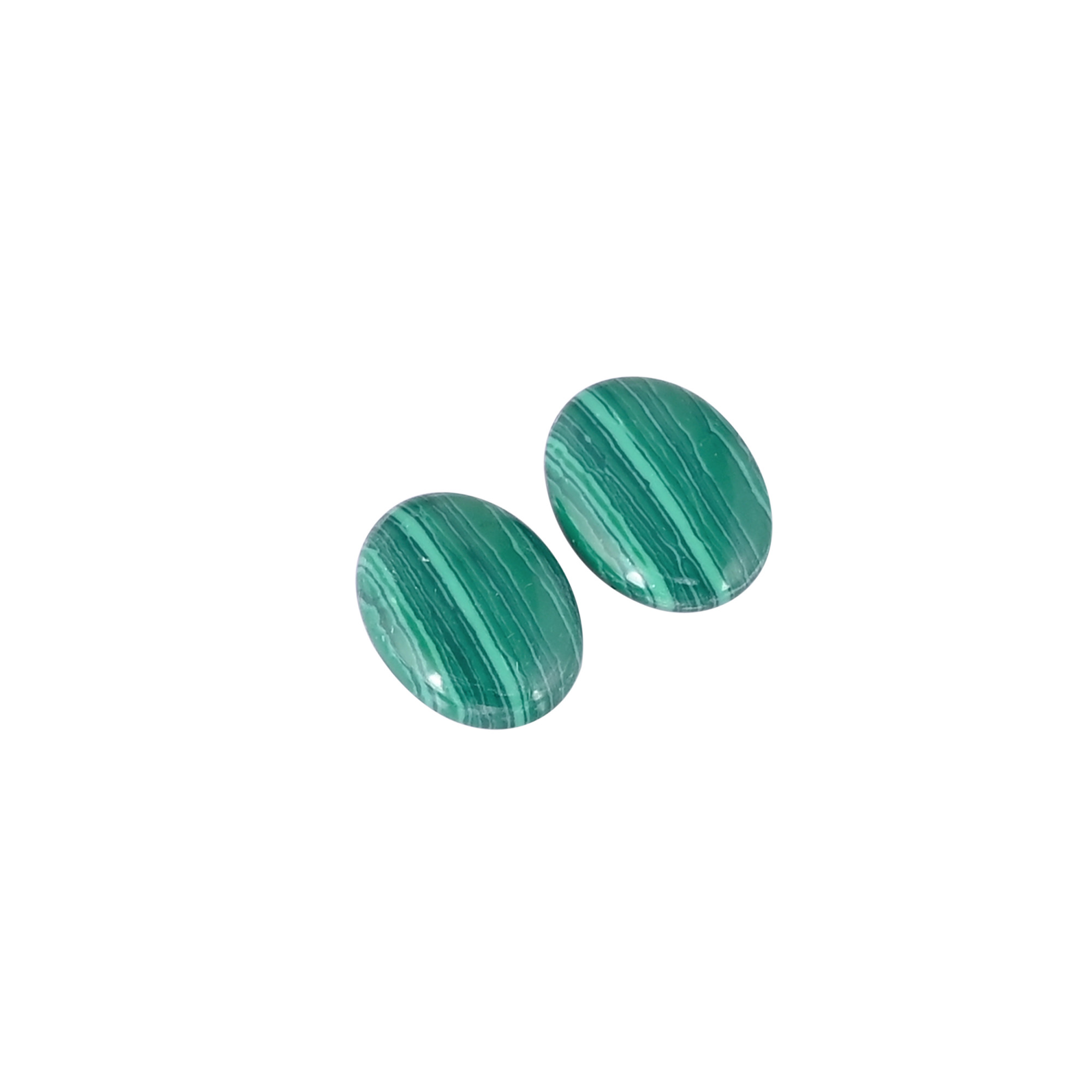 Malachite Loose Oval Cabochon Gemstone Wholesale Lot Stone For Custom Jewelry Making Ring Earring