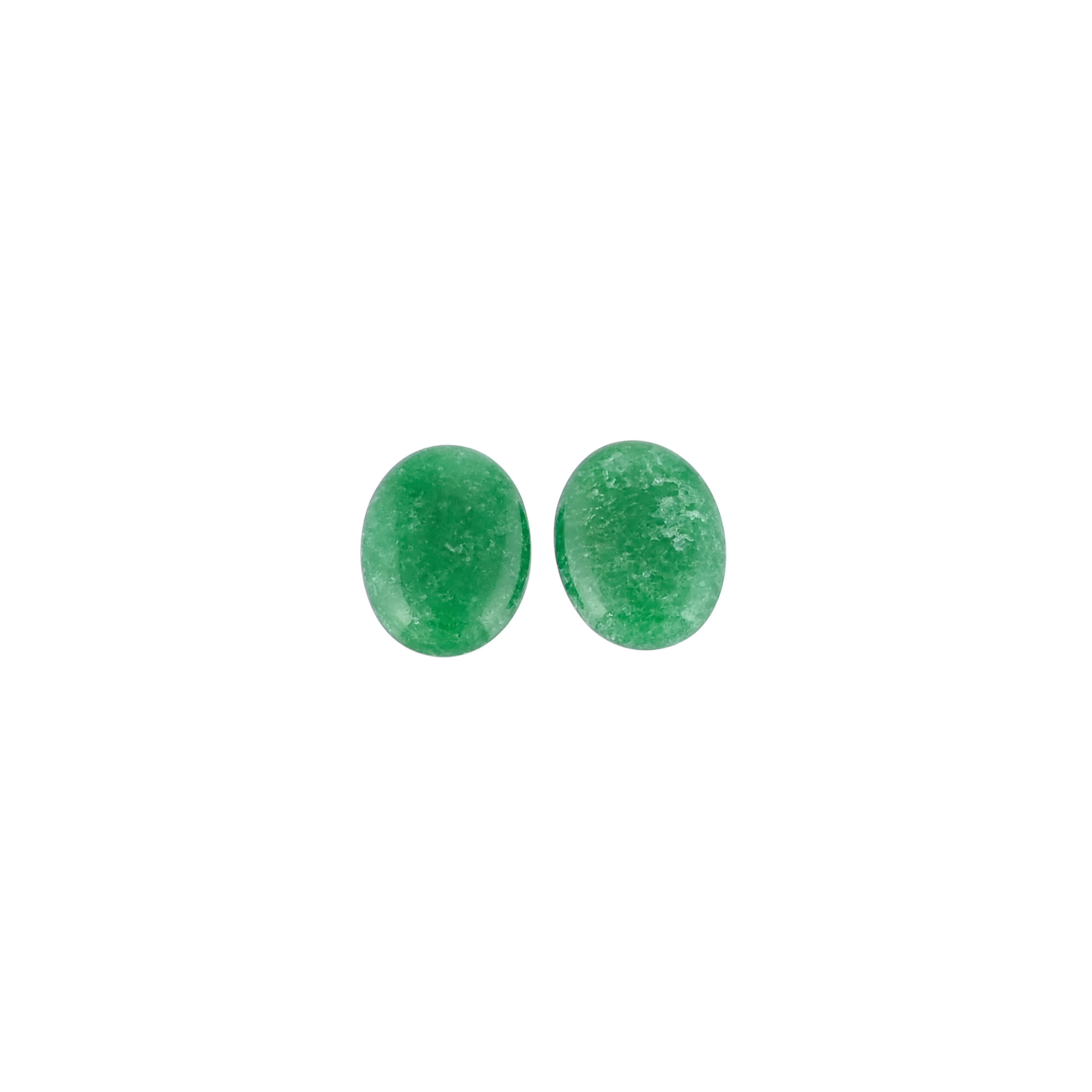 Wholesale Lot Green Jade Eye Loose Oval Gemstone Lot Stone For Jewelry Making Ring Earring