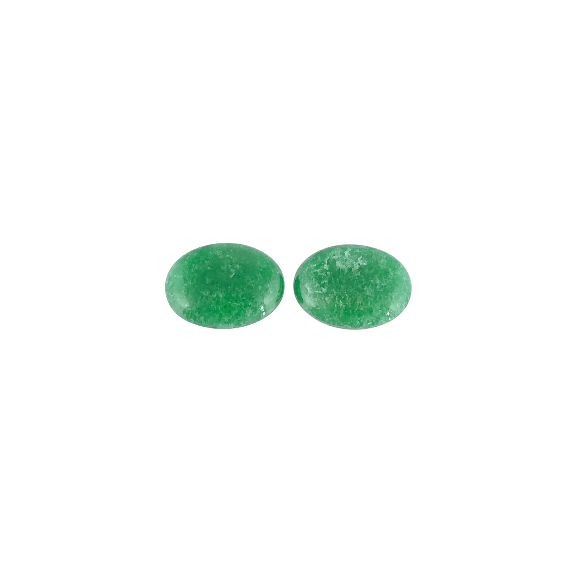 Wholesale Lot Green Jade Eye Loose Oval Gemstone Lot Stone For Jewelry Making Ring Earring