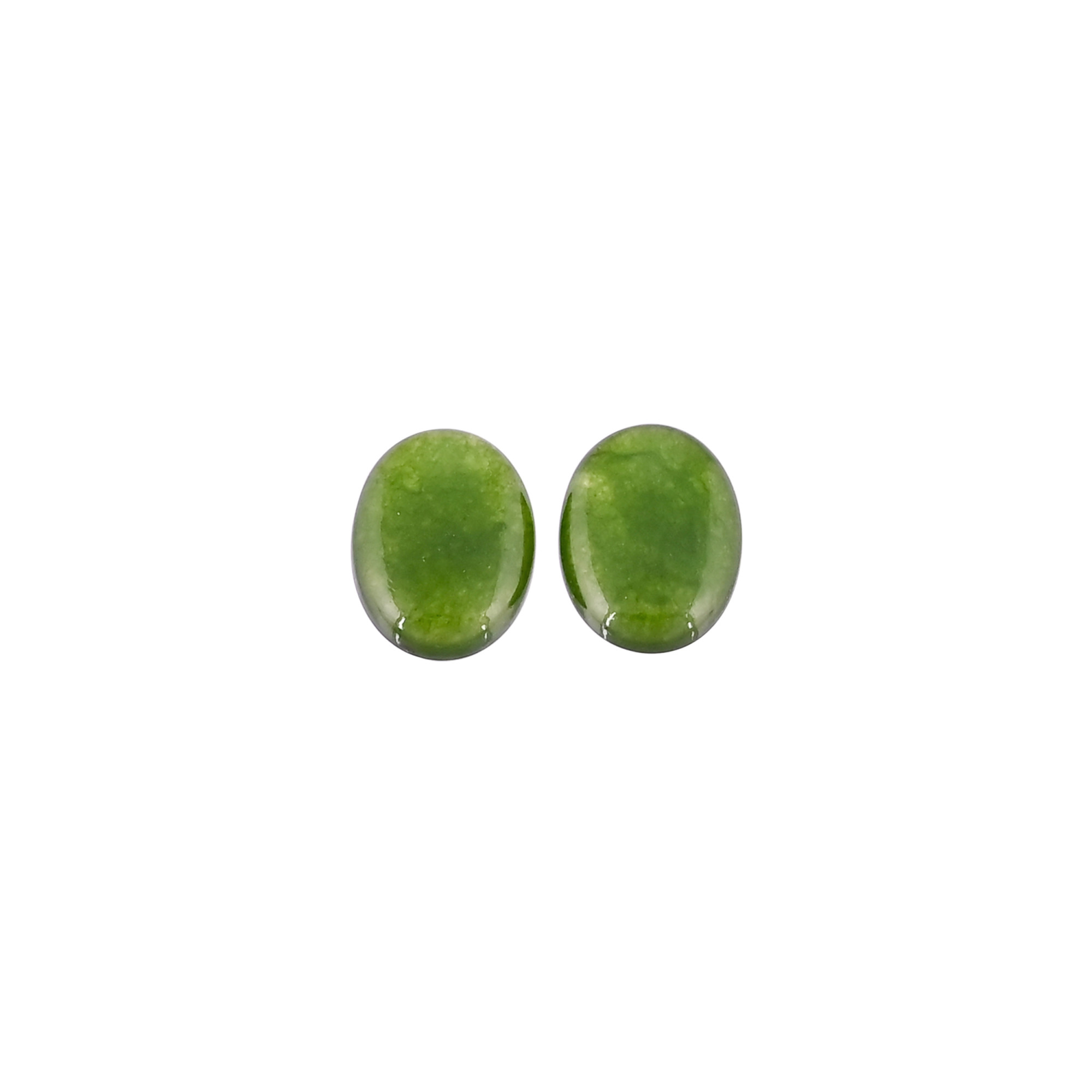 Green Jade Loose Oval Cabochon Gemstone Wholesale Lot Stone For Jewelry Making Stone Ring