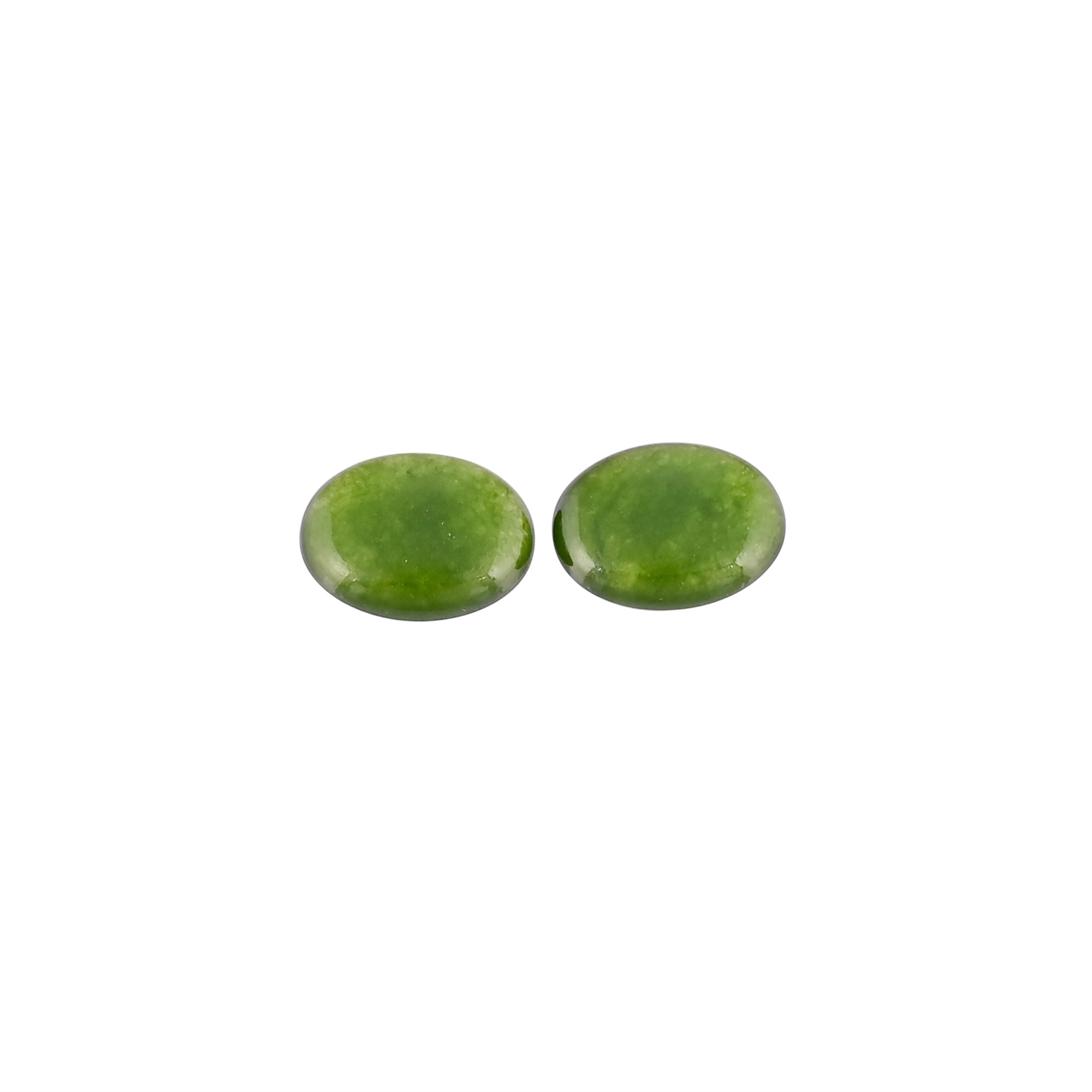 Green Jade Loose Oval Cabochon Gemstone Wholesale Lot Stone For Jewelry Making Stone Ring
