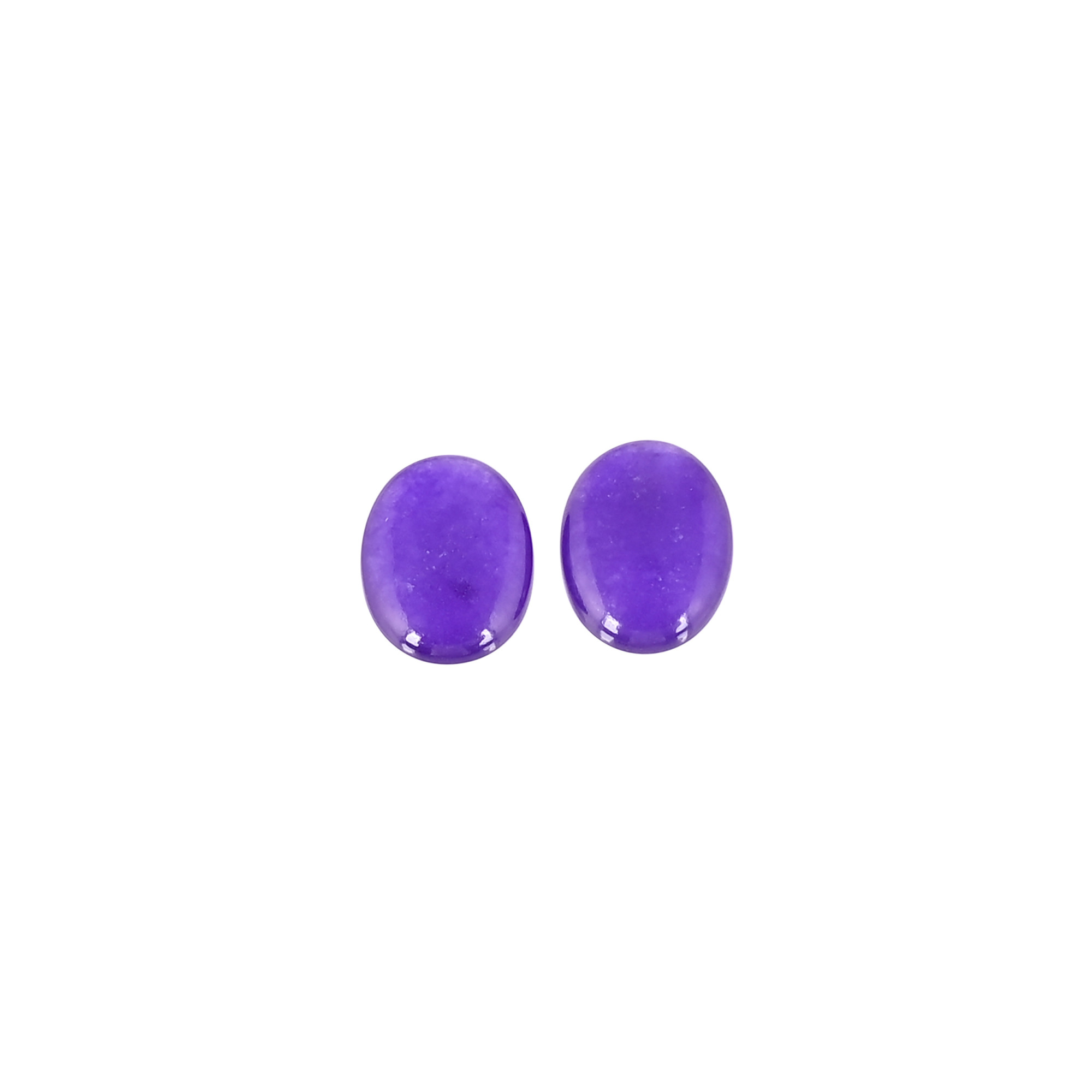 Purple Amethyst Oval Cabochon Wholesale Lot Loose Gemstone For Jewelry Making Earrings