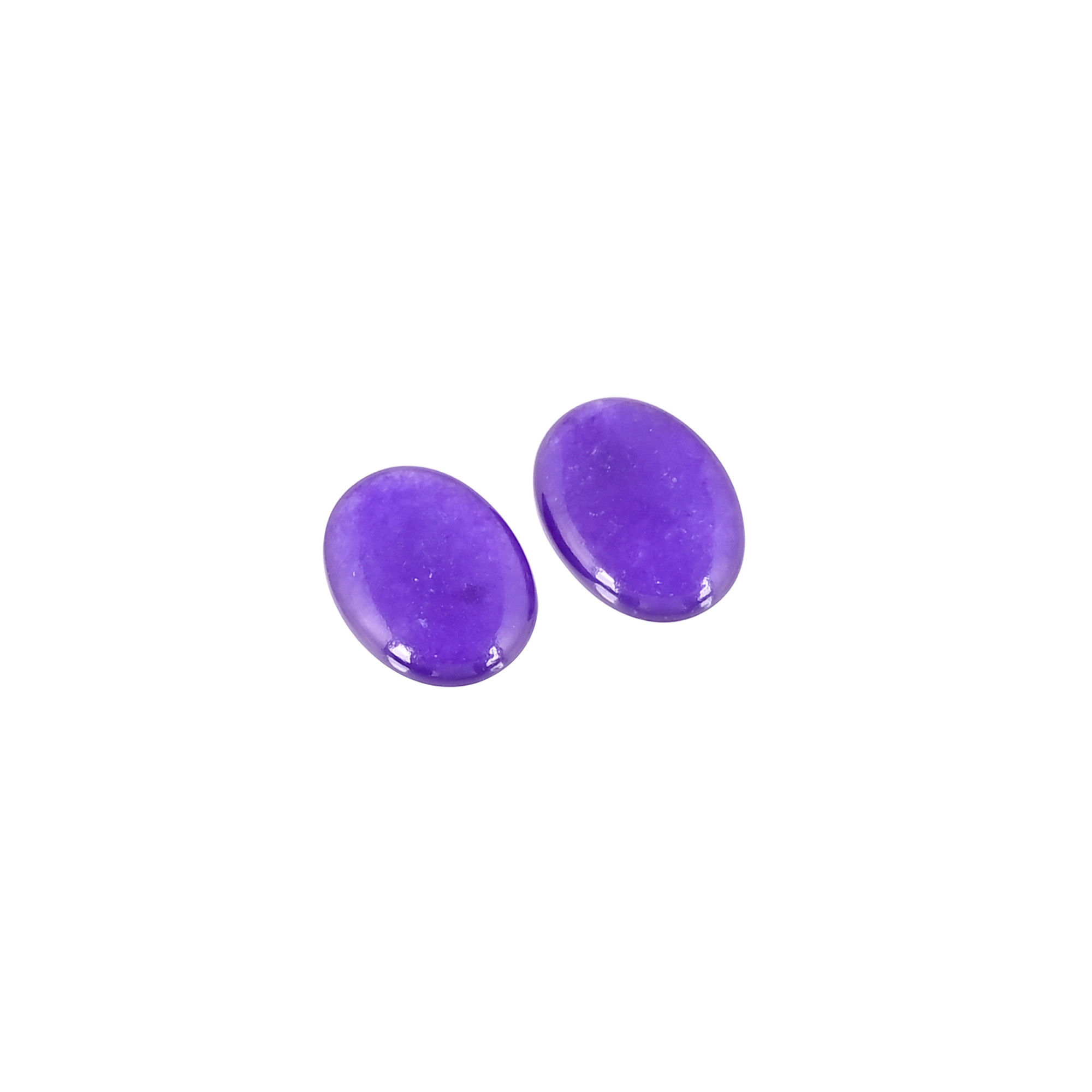 Purple Amethyst Oval Cabochon Wholesale Lot Loose Gemstone For Jewelry Making Earrings