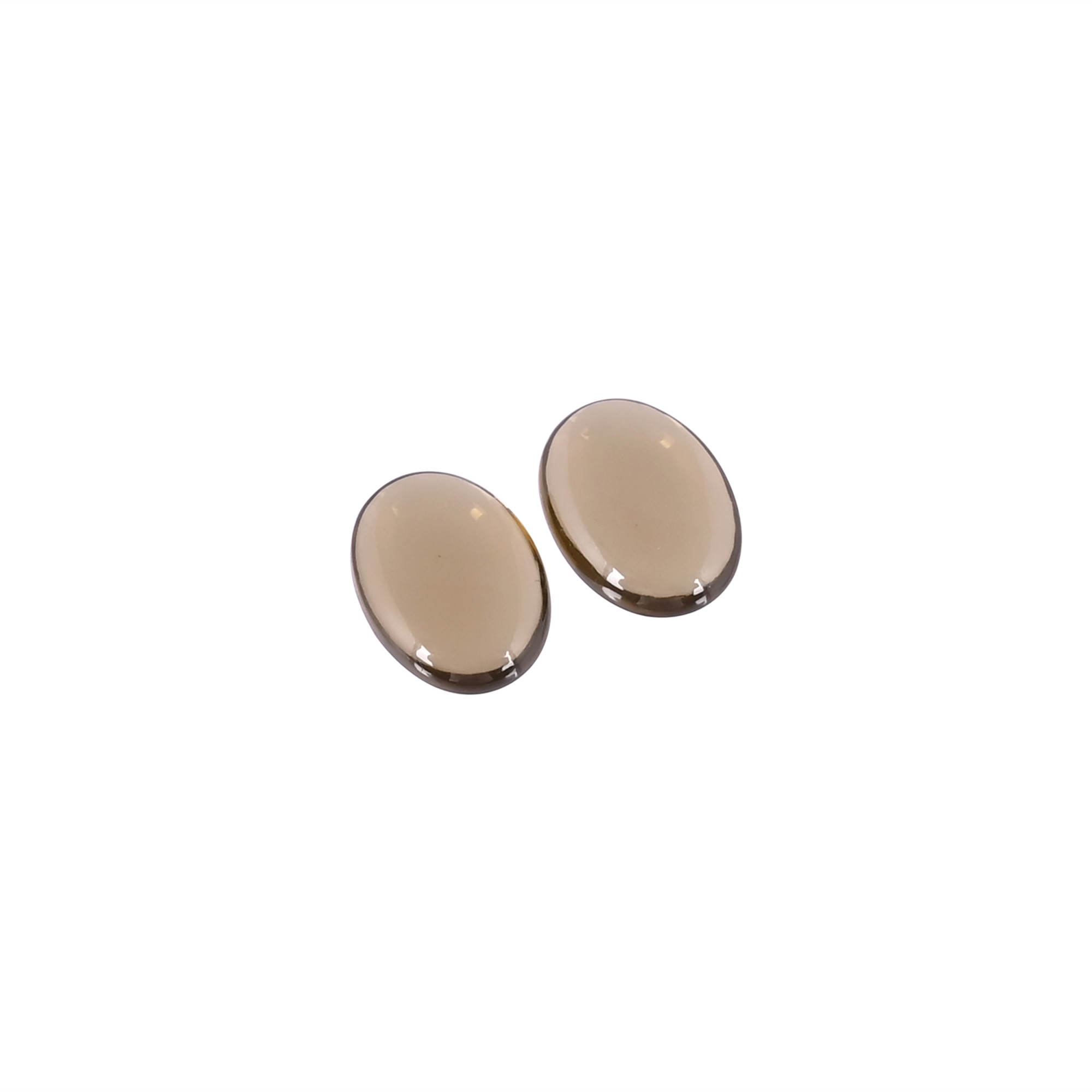 Smoky Hydro Gemstone Lot For Jewelry Making Ring Earring Loose Oval Stone Wholesale Lot
