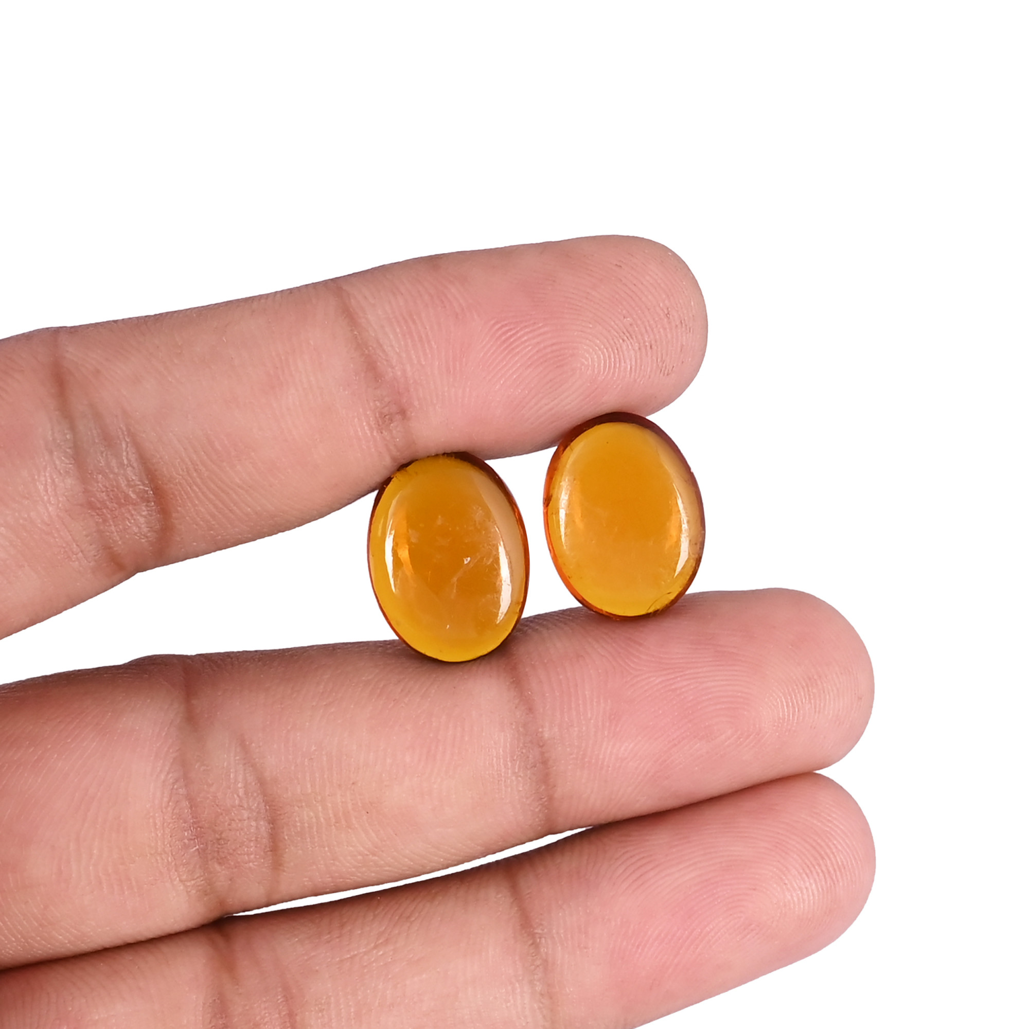 Wholesale Citrine Hydro Loose Oval Gemstone Lot Stone For Custom Jewelry Making Ring Earring
