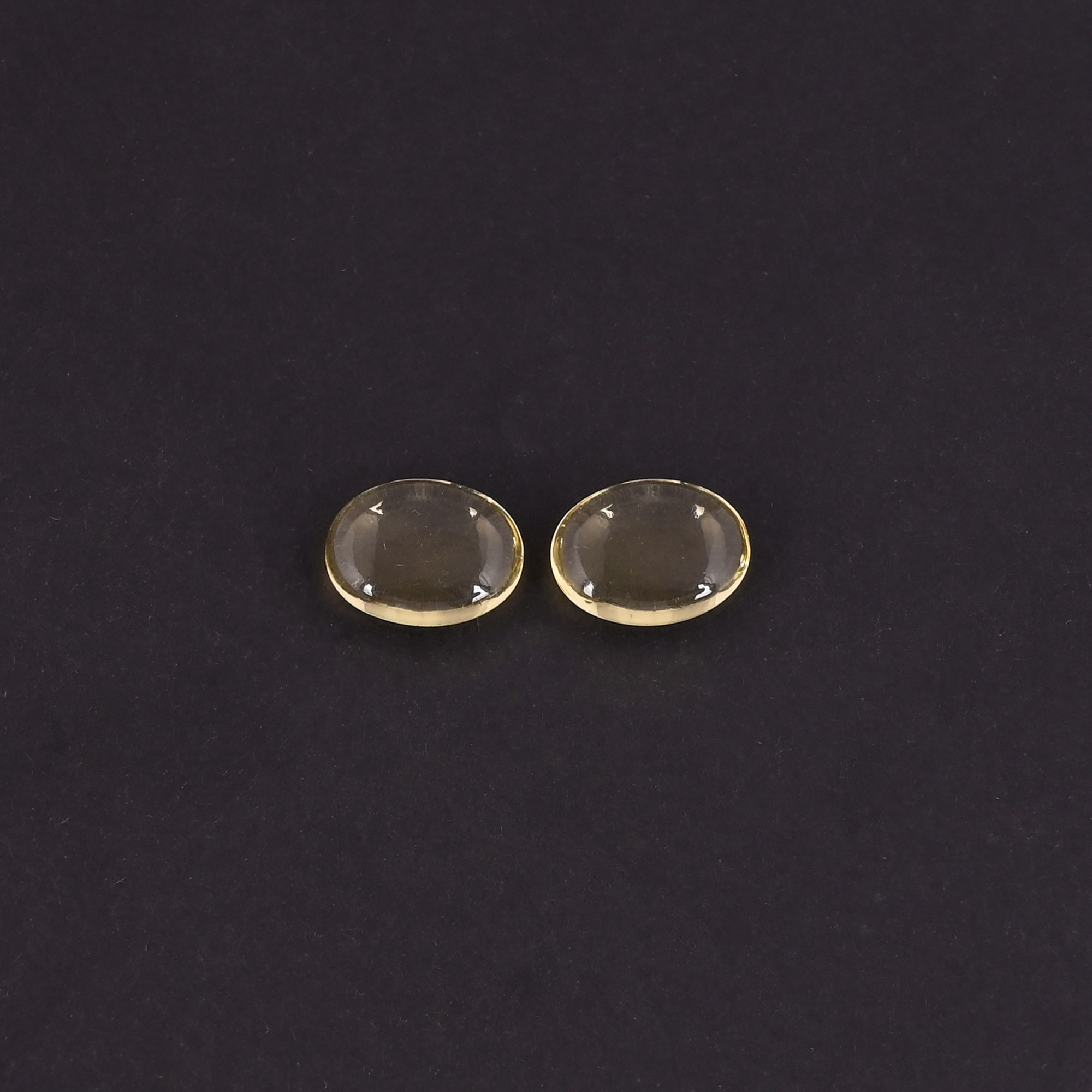 Wholesale Lot Champagne Quartz Loose Oval Cabochon Gemstone Lot Stone For Jewelry Making Ring Earrings