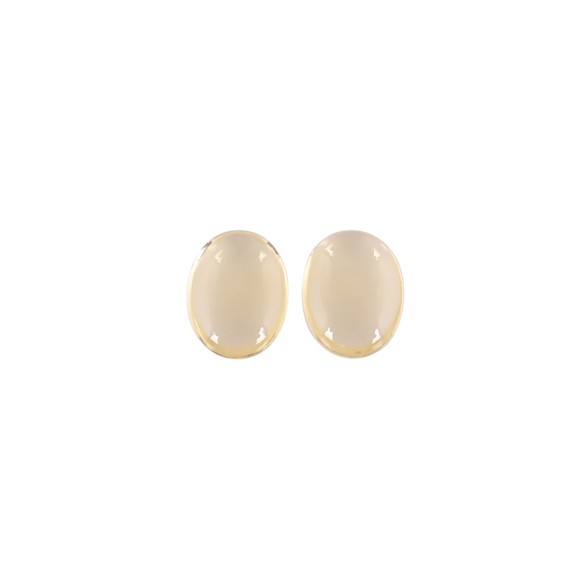 Wholesale Lot Champagne Quartz Loose Oval Cabochon Gemstone Lot Stone For Jewelry Making Ring Earrings