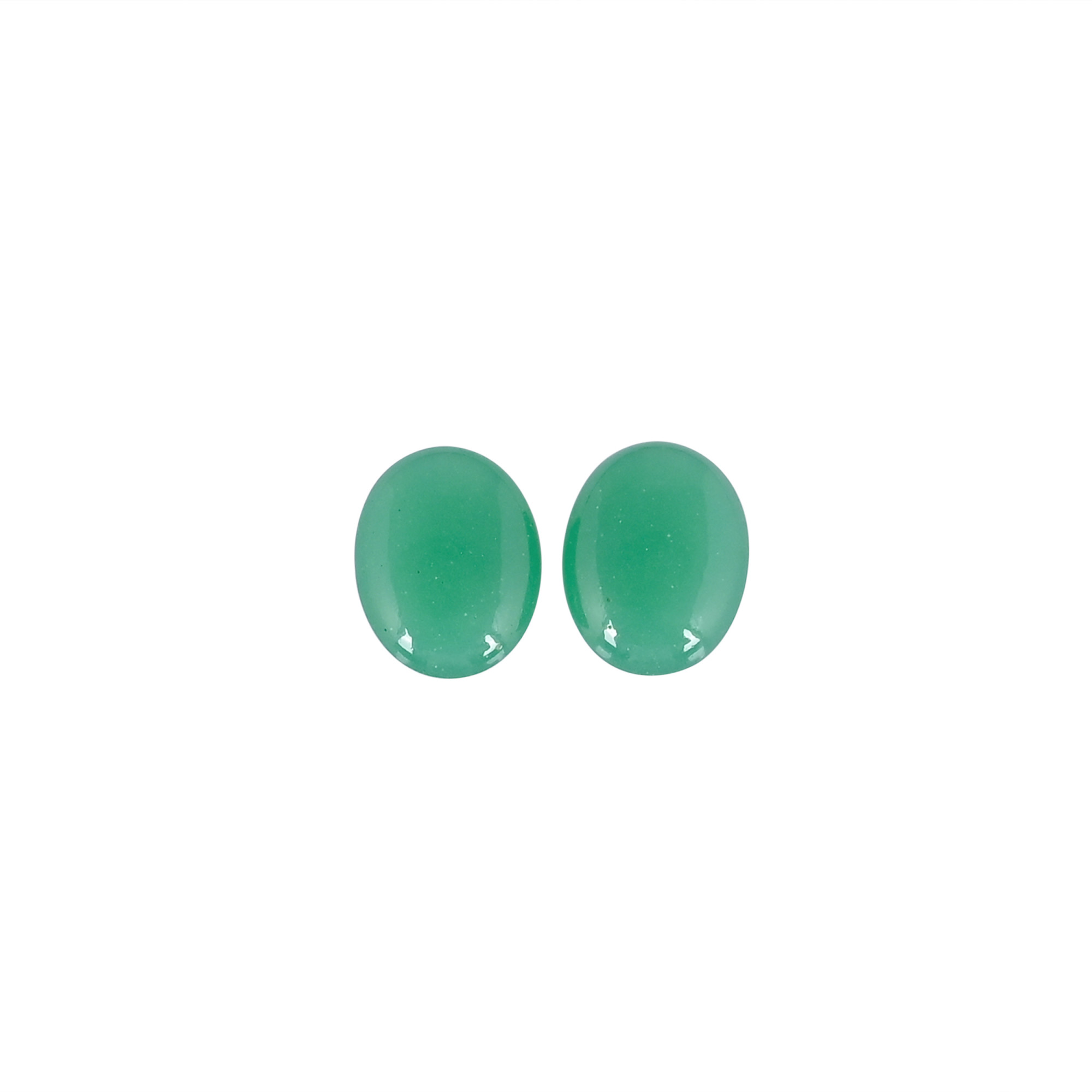 Green Onyx Wholesale Lot Loose Oval Handcrafted Gemstone Lot Stone For Jewelry Making Gemstones