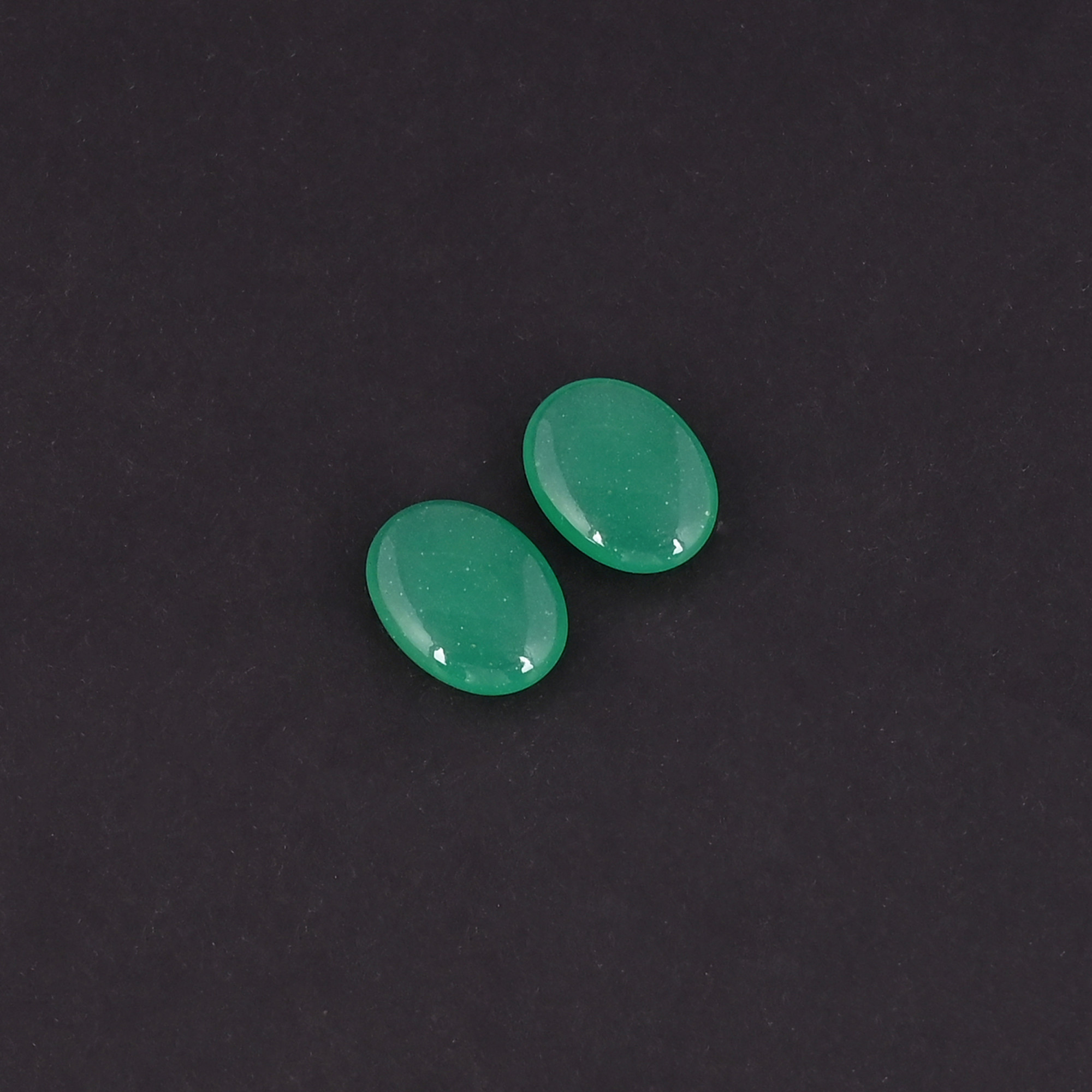 Green Onyx Wholesale Lot Loose Oval Handcrafted Gemstone Lot Stone For Jewelry Making Gemstones
