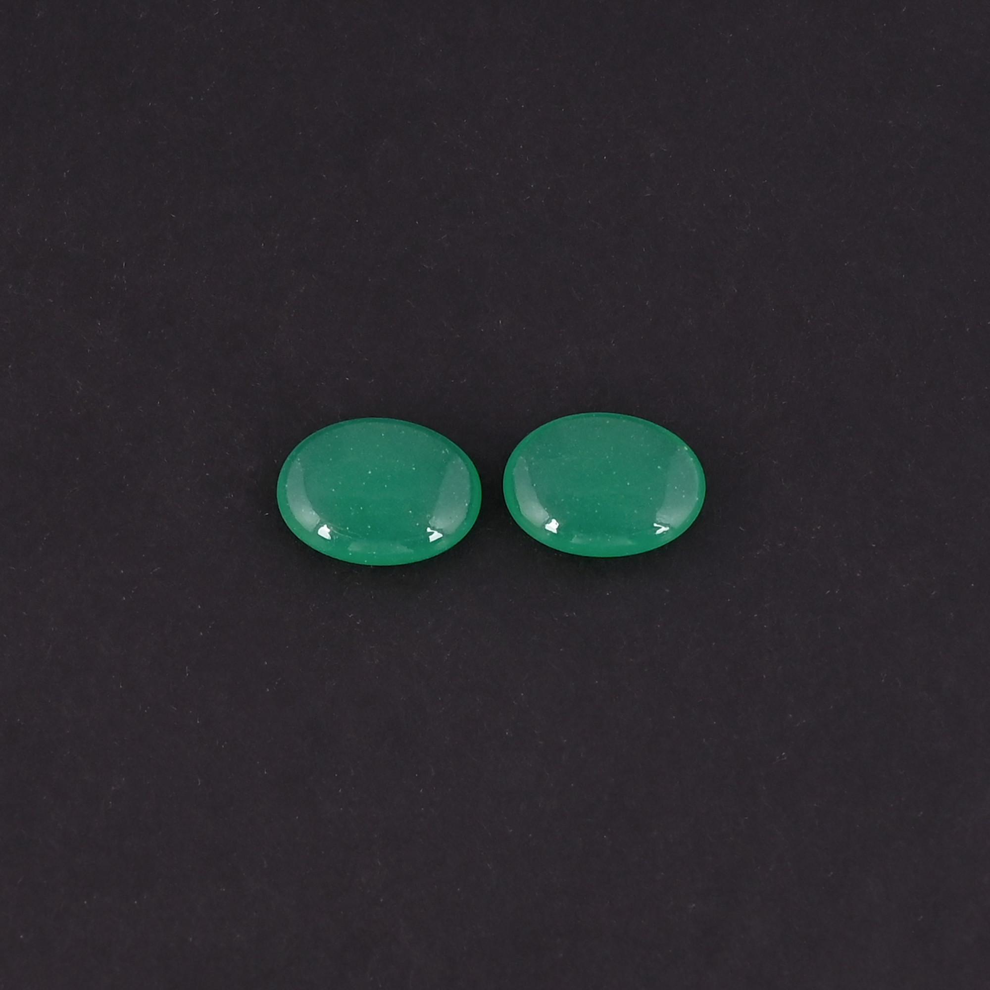 Green Onyx Wholesale Lot Loose Oval Handcrafted Gemstone Lot Stone For Jewelry Making Gemstones