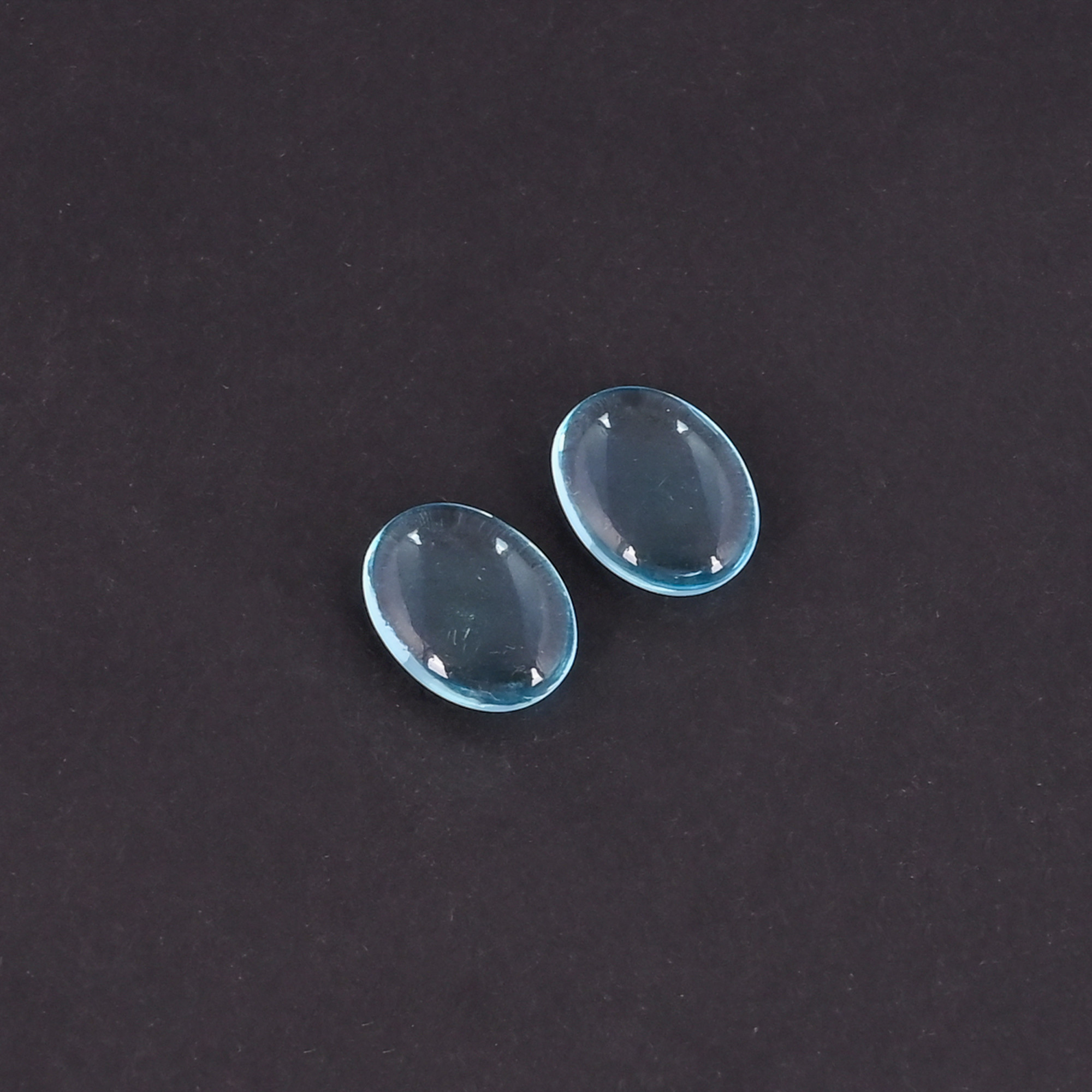 Blue Topaz Hydro Wholesale Lot Loose Oval Gemstone Lot Stone For Jewelry Making Ring Earrings