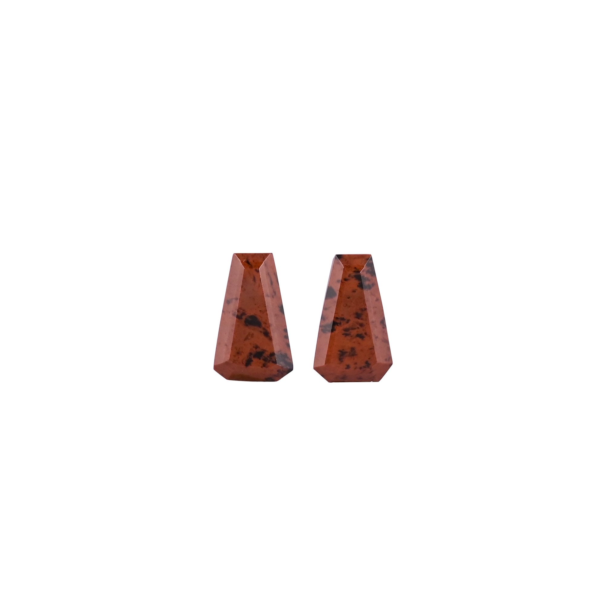 Wholesale Natural Mahogany Obsidian Gemstone for Jewelry Making Rings Earrings Loose Oval Stone