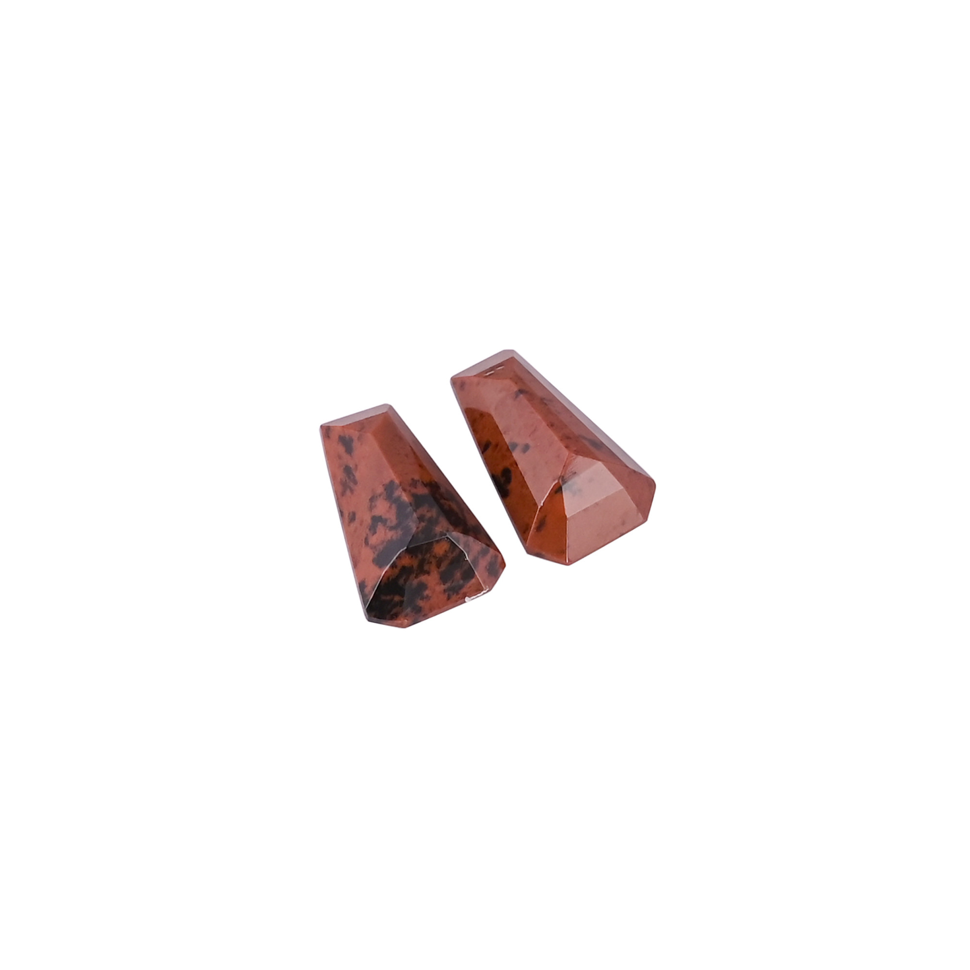 Wholesale Natural Mahogany Obsidian Gemstone for Jewelry Making Rings Earrings Loose Oval Stone