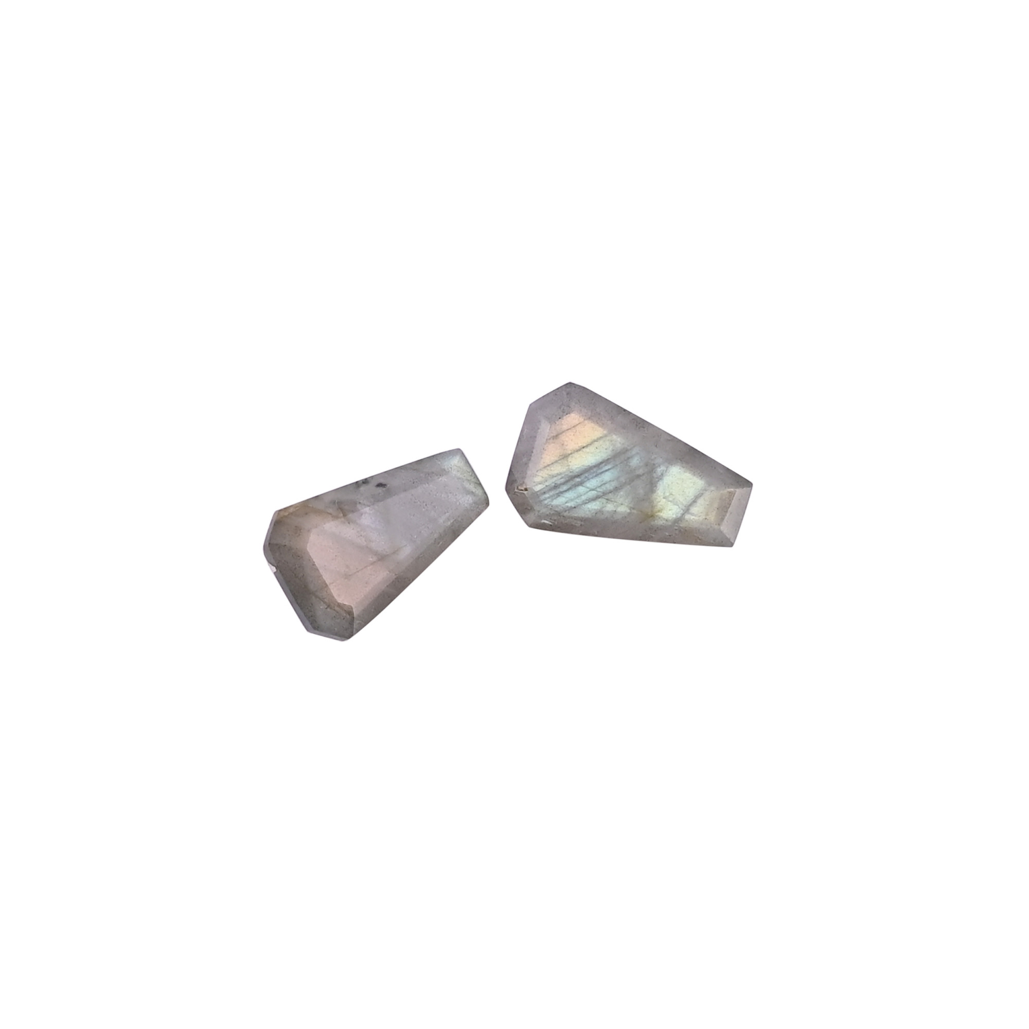 Labradorite Coffin Loose Stone Gemstone Handmade Unique Stone For Jewelry Making Earring For Gift