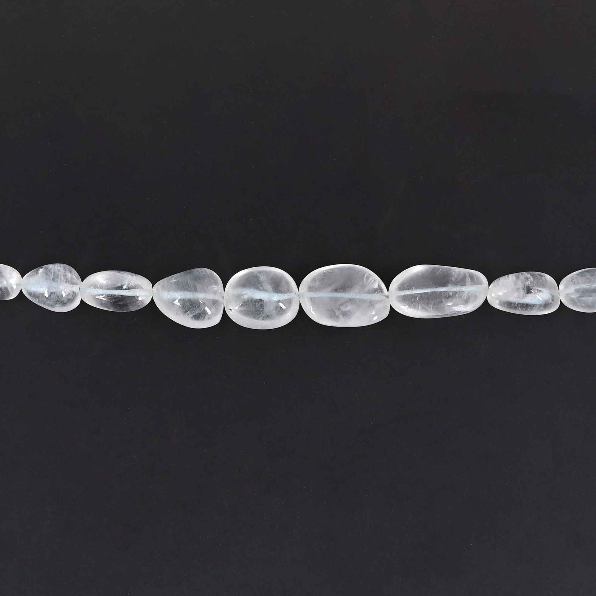 Premium Quality Natural Aquamarine Gemstone Bead Strand for Jewelry Making