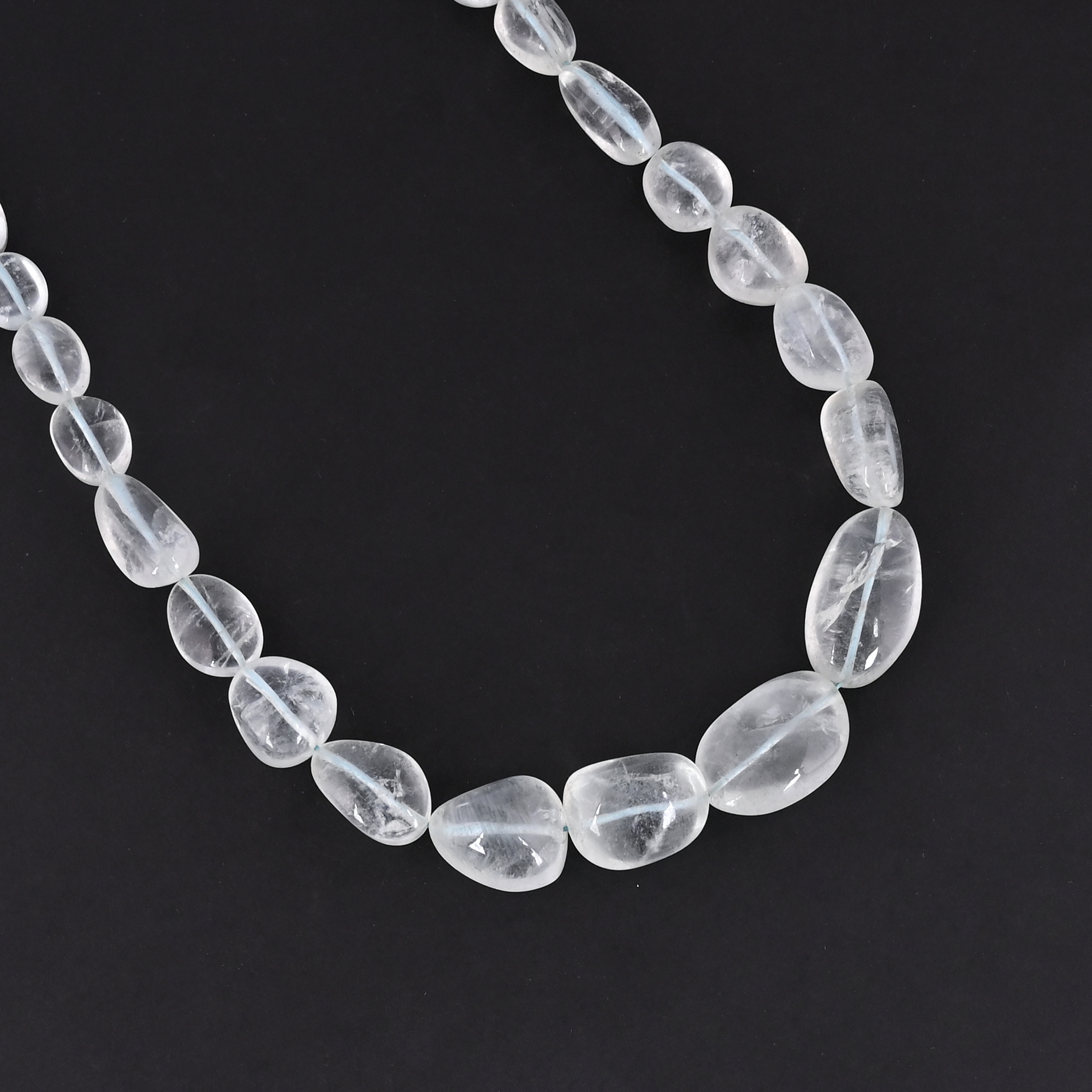 Premium Quality Natural Aquamarine Gemstone Bead Strand for Jewelry Making
