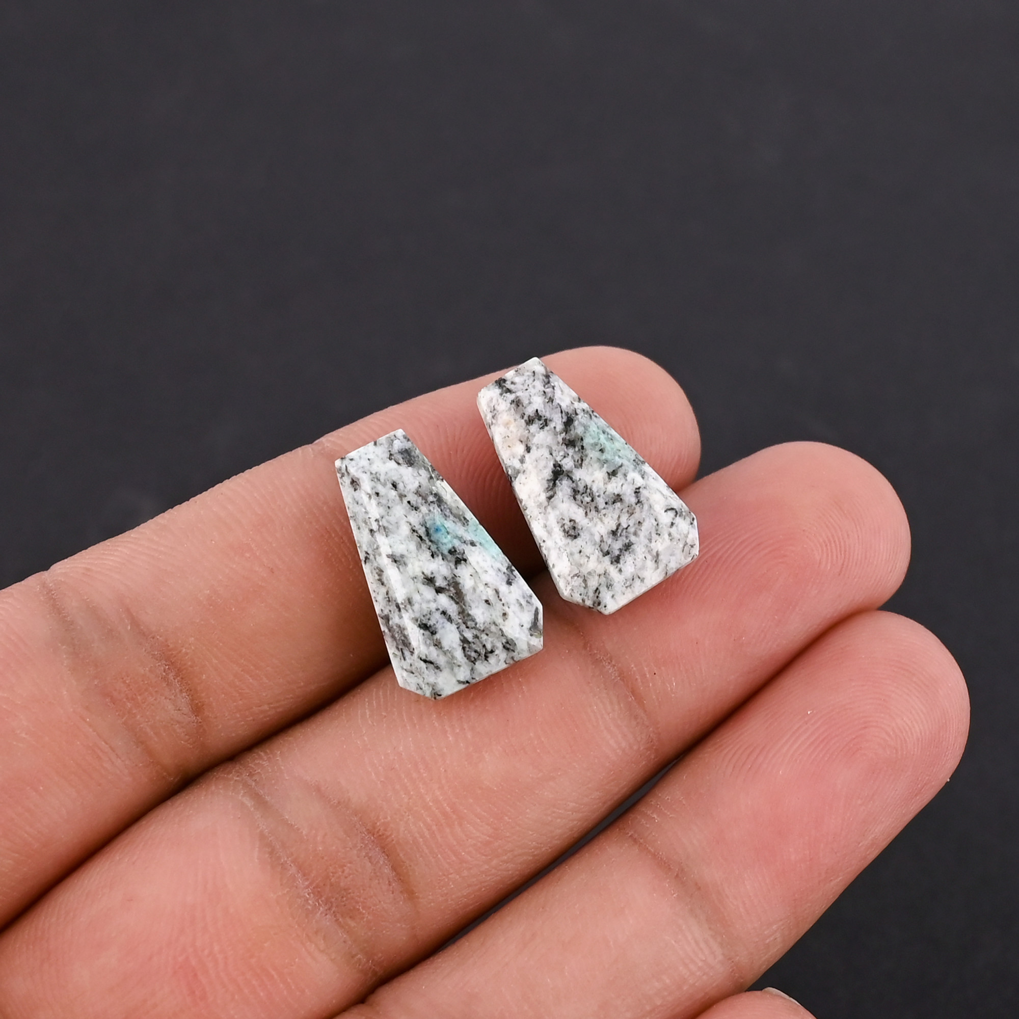 Natural K2 Jasper Coffin Shape Gemstone Wholesale Lot For Jewelry Jewelry Making Earring Rings