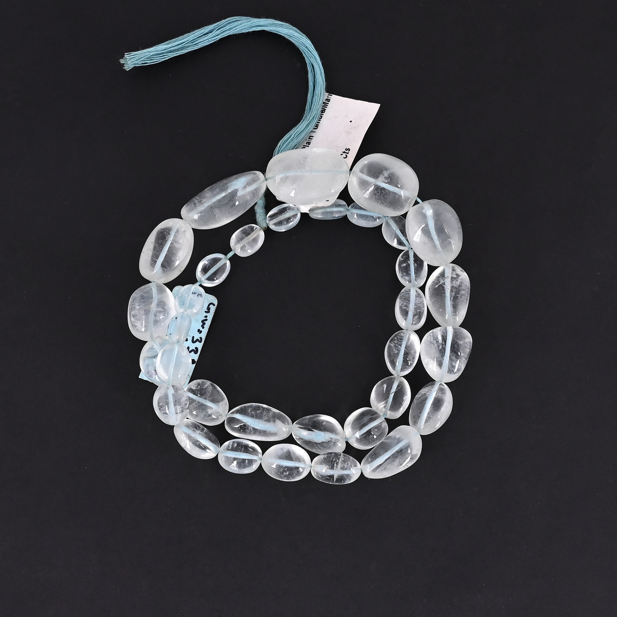 Premium Quality Natural Aquamarine Gemstone Bead Strand for Jewelry Making