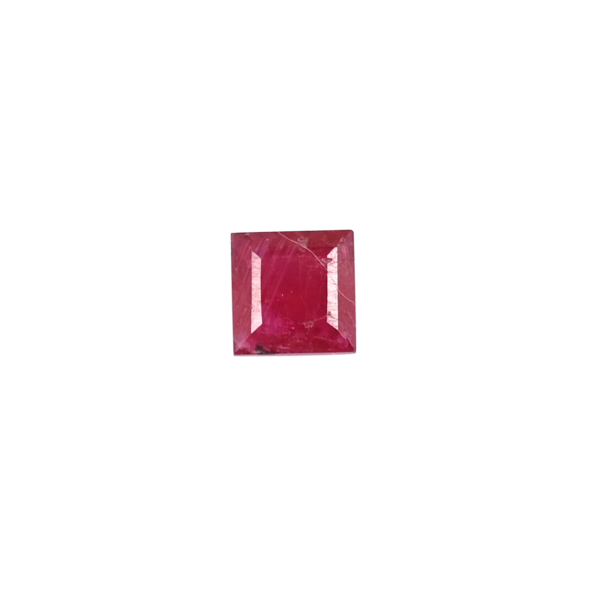 Natural Ruby 6x6mm 145 Carat Loose Gemstone for Jewelry Making