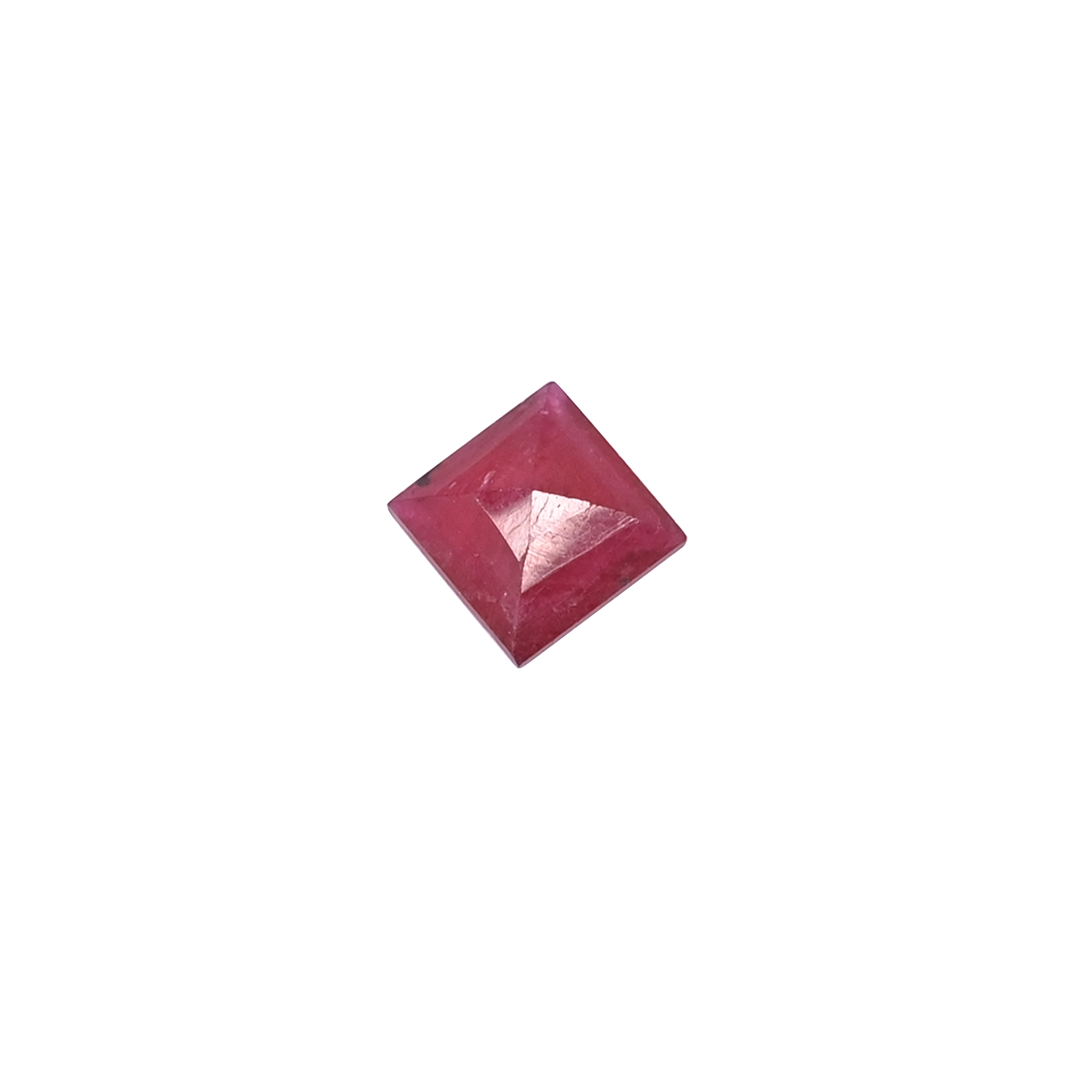 Natural Ruby 6x6mm 145 Carat Loose Gemstone for Jewelry Making