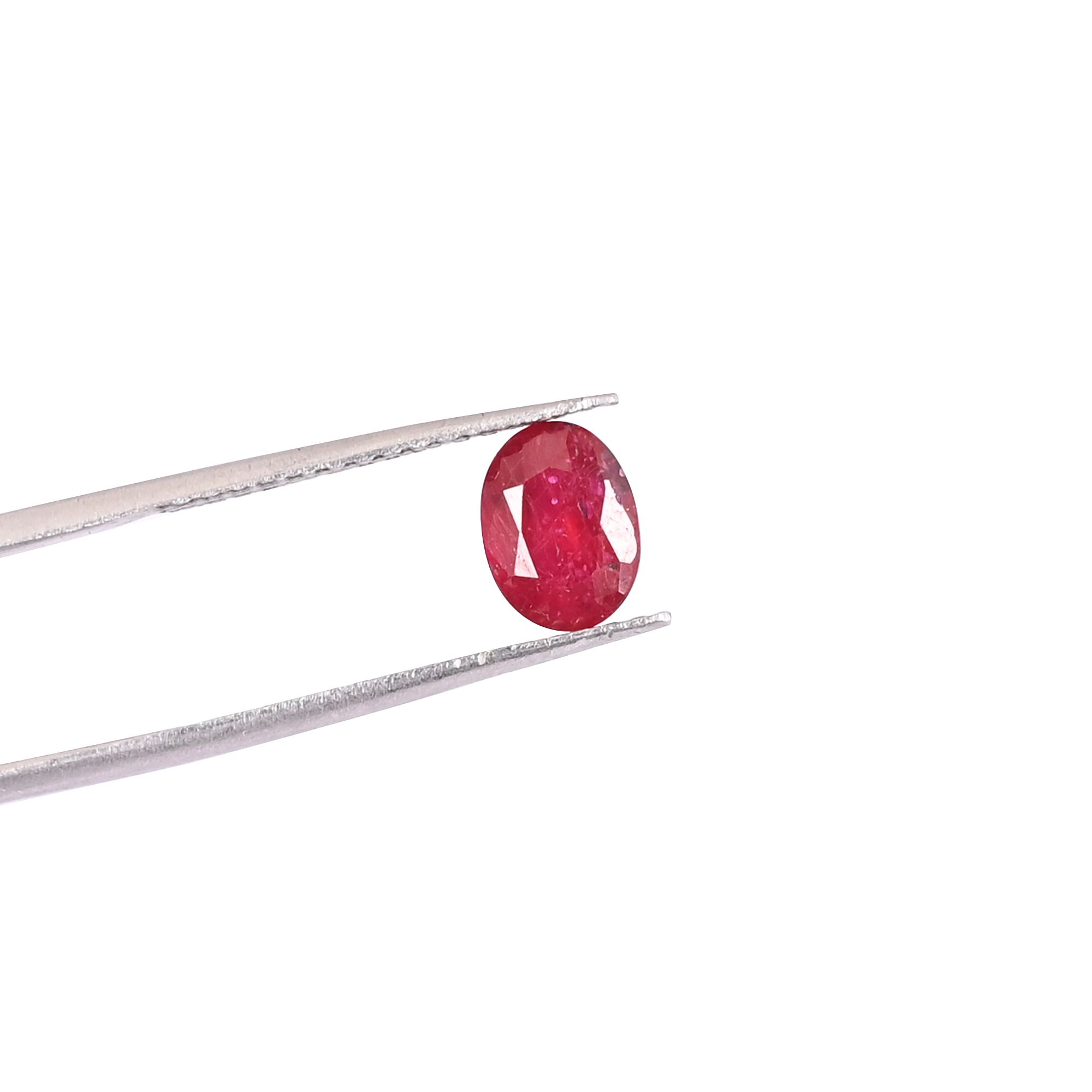 Natural Ruby Oval Loose Gemstone 8x6mm 140 Carat for Jewelry Making