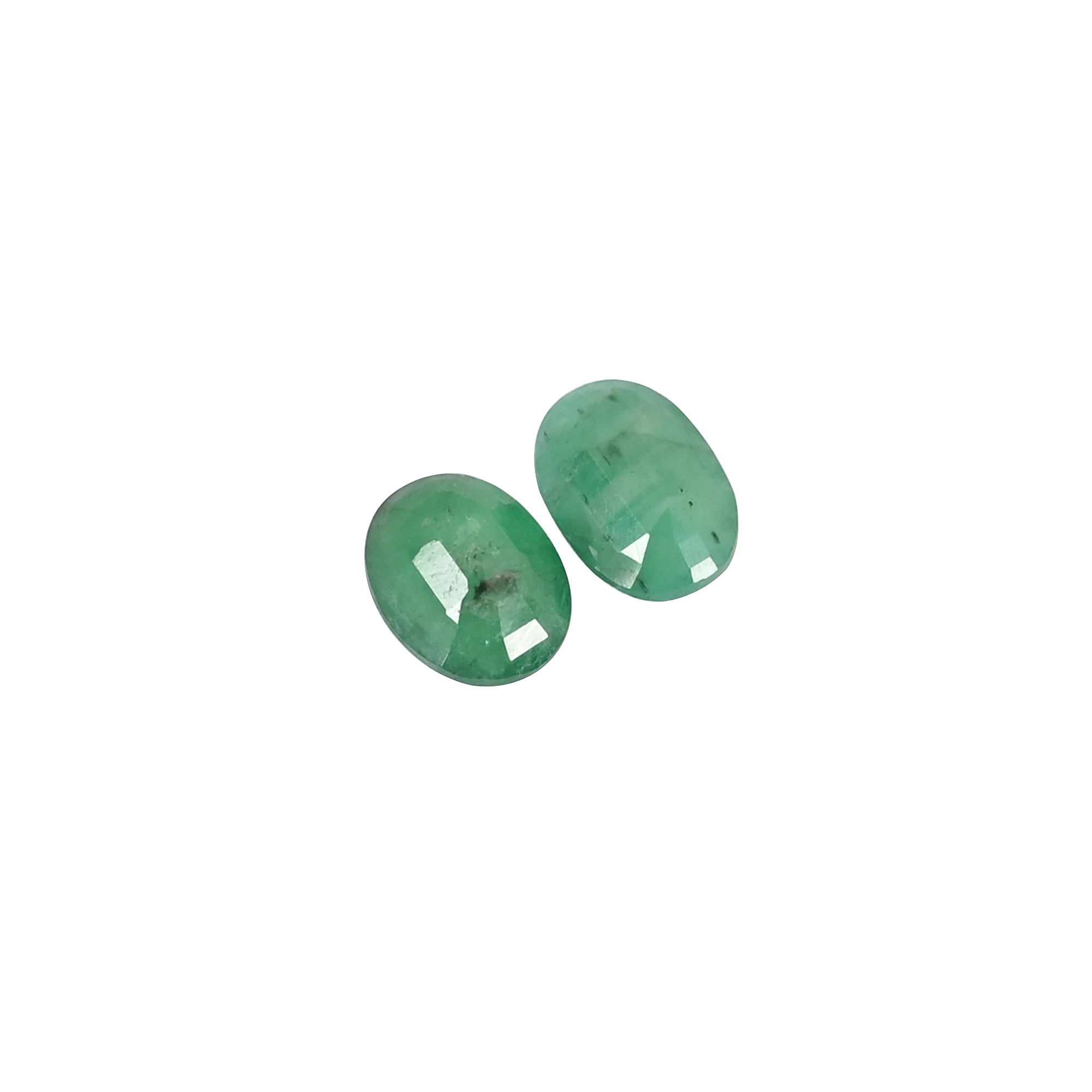 Natural Emerald Oval Cut 7x5mm 085 Carat Loose Gemstone for Jewelry Making