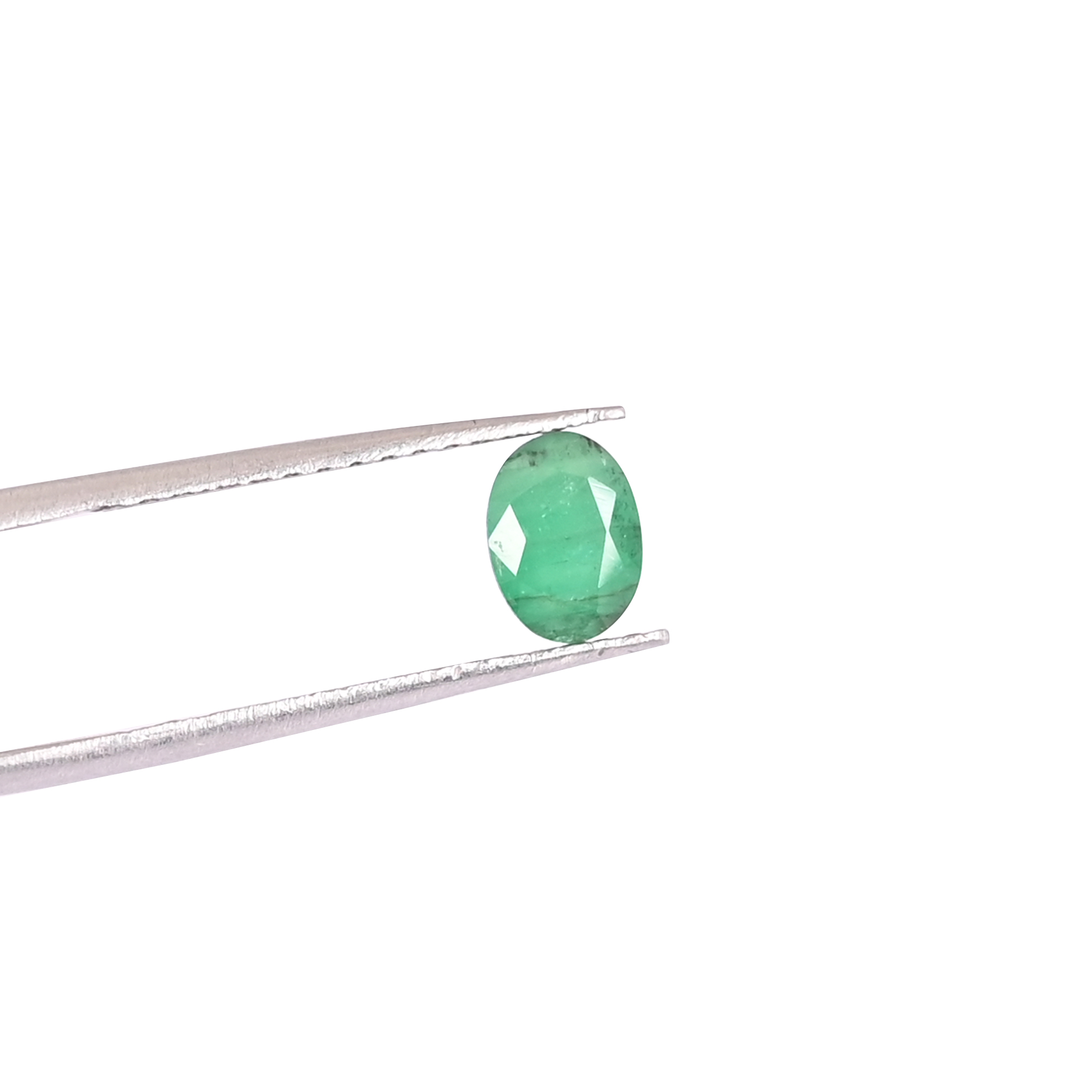 Natural Emerald 9x7mm 170 Carat Oval Gemstone Loose Stone for Jewelry Making