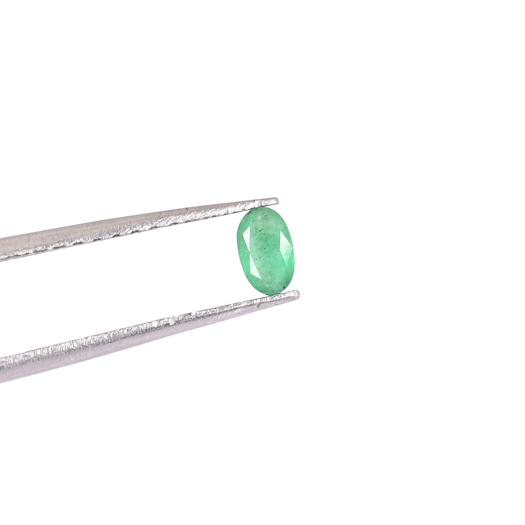 Premium Natural Emerald 4x3mm 025 Carat Oval Loose Gemstone for Jewelry Making by Ishu Gems