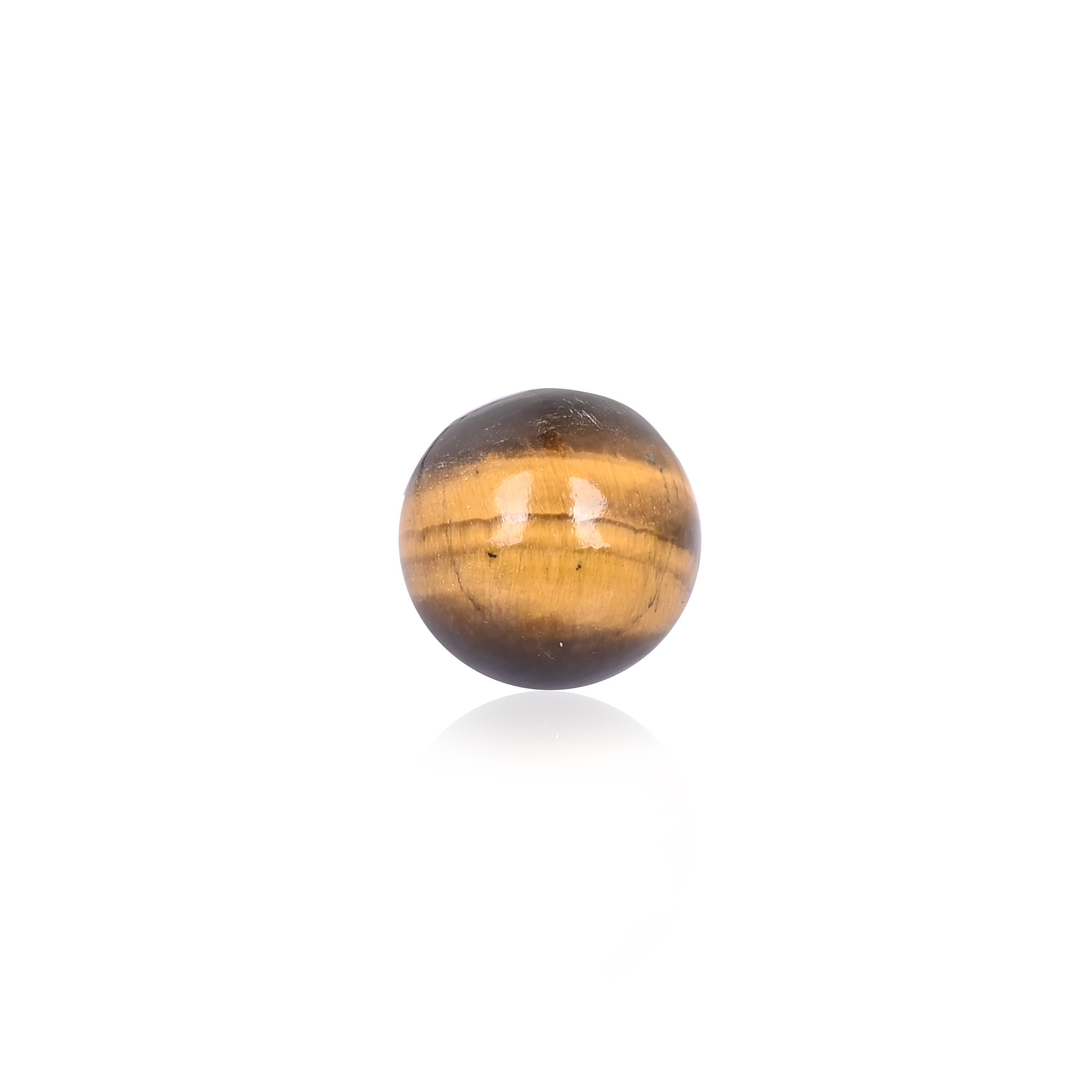 Wholesale High Quality Natural Tiger Eye 14x14mm 196 cts Round Ball Crystal Healing Stones Ball for Decoration Beads Gemstone