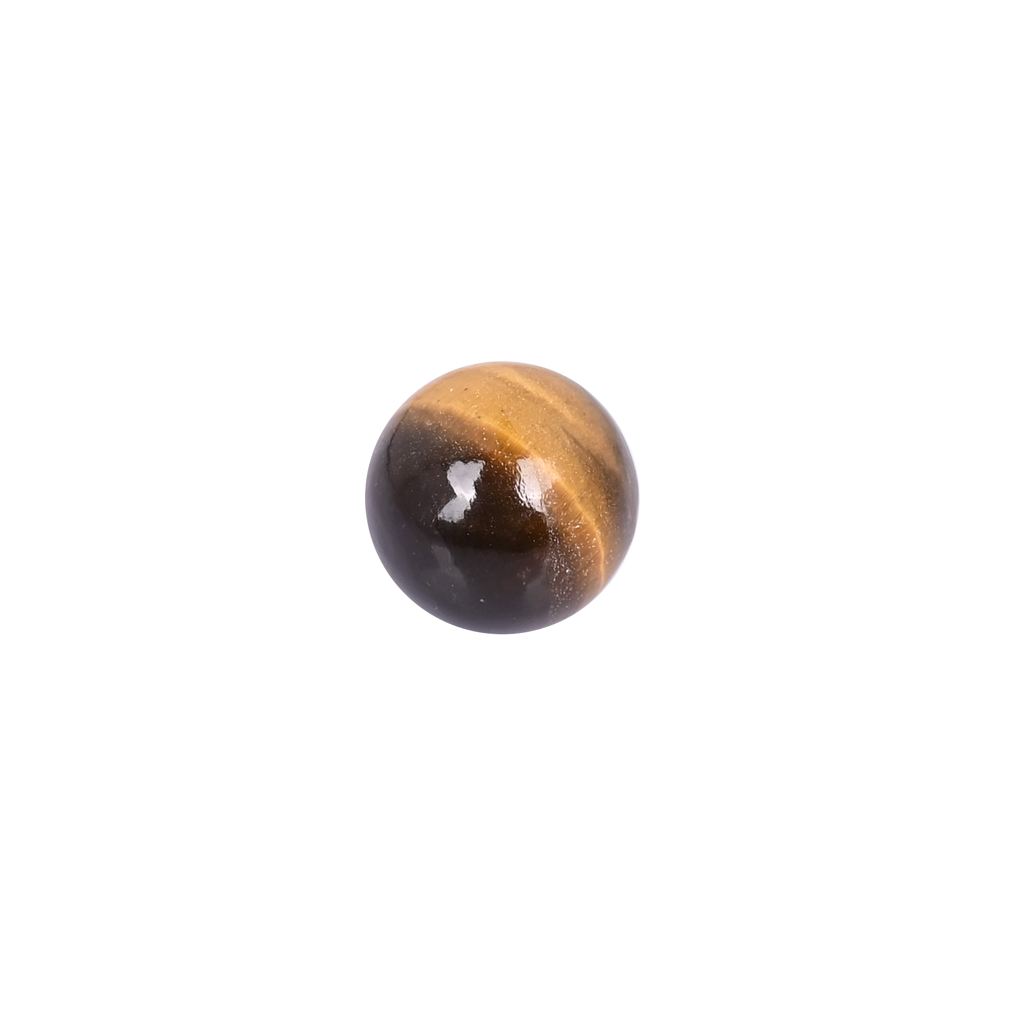 Wholesale High Quality Natural Tiger Eye 14x14mm 196 cts Round Ball Crystal Healing Stones Ball for Decoration Beads Gemstone