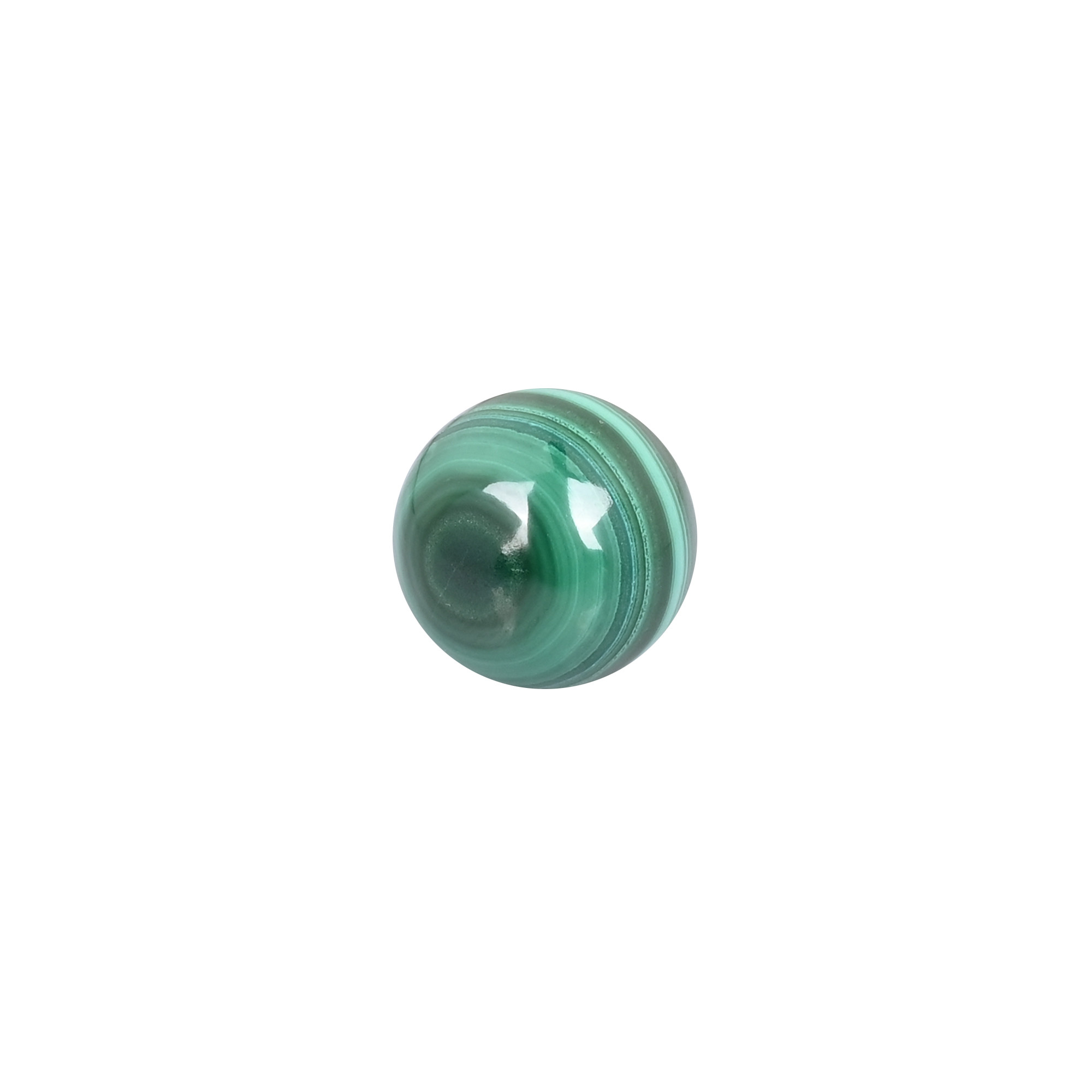 15mm Natural Crystal Malachite Gemstone Balls Green Beads for Jewelry Making Findings and Decorations No Hole round Shape
