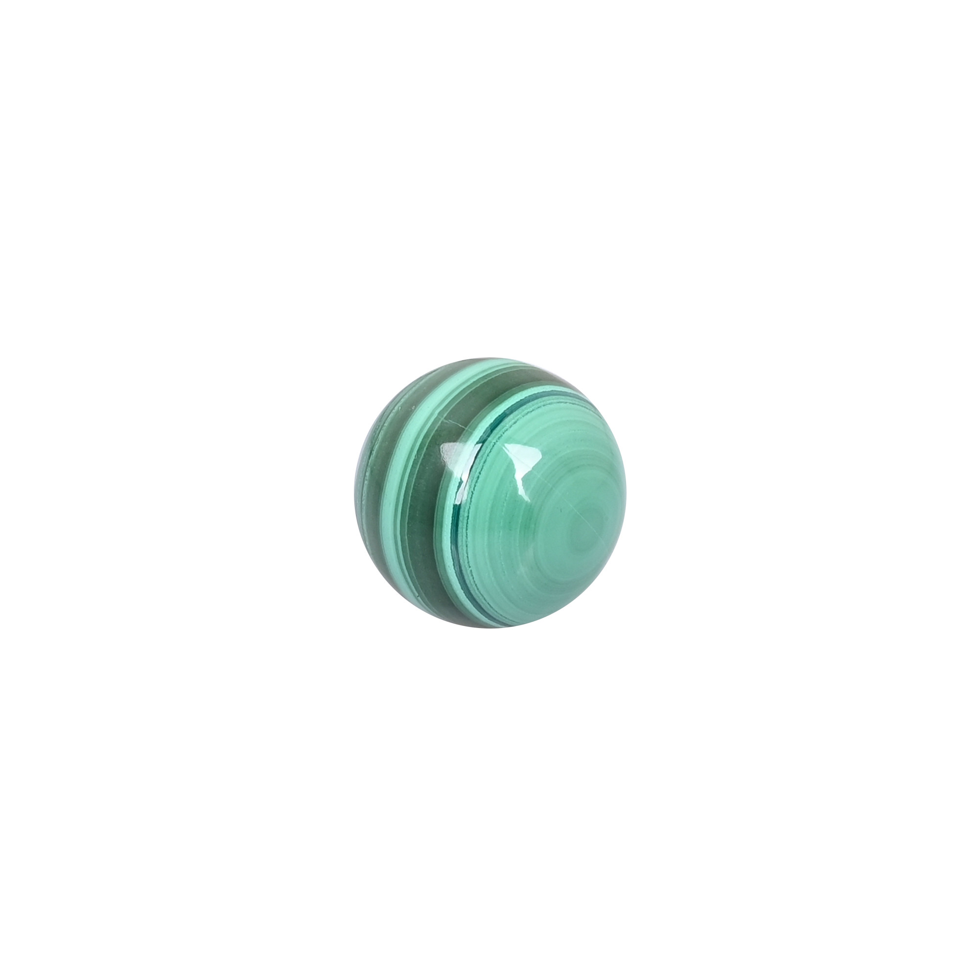 15mm Natural Crystal Malachite Gemstone Balls Green Beads for Jewelry Making Findings and Decorations No Hole round Shape