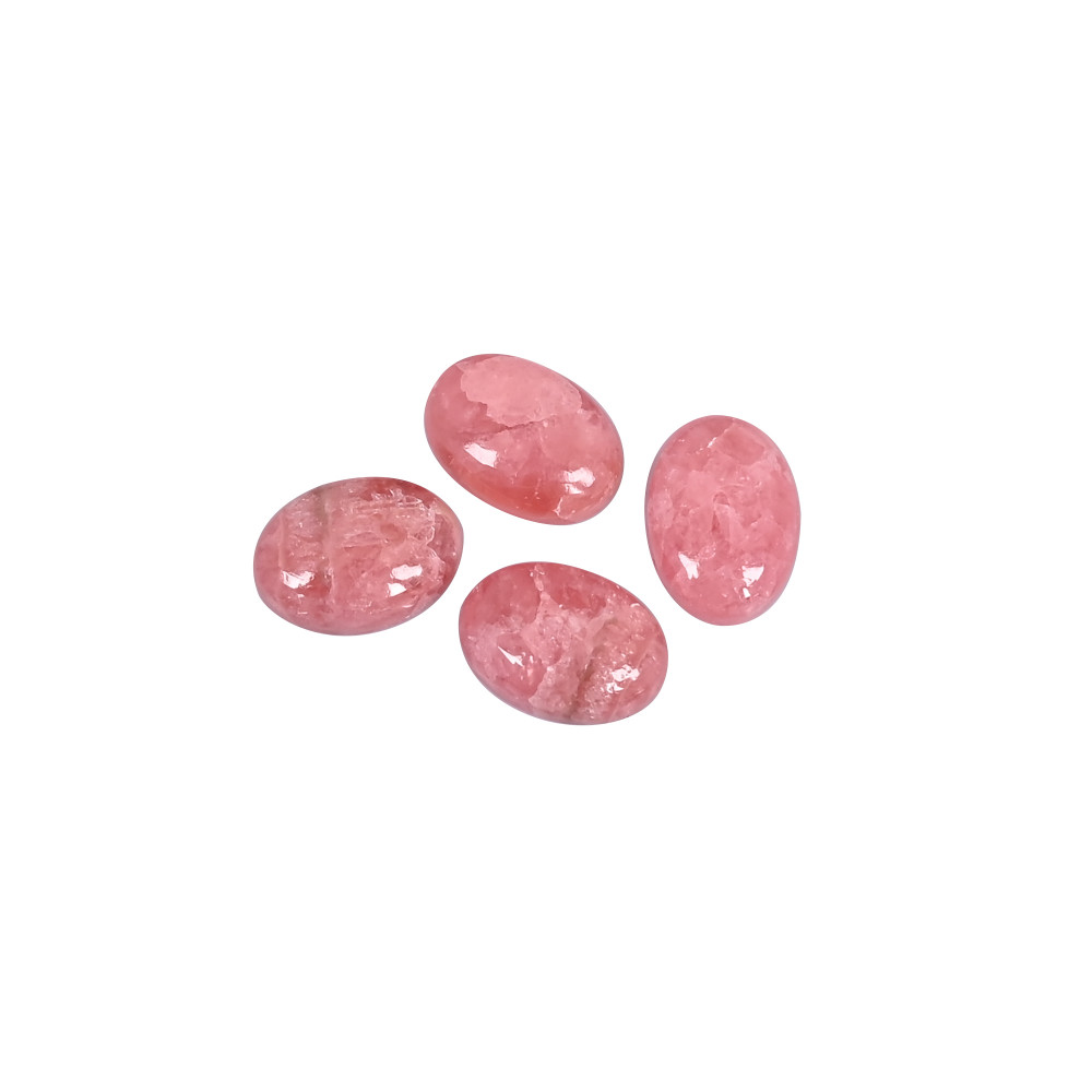 Image of High Quality Wholesale Natural Gemstone 14x10mm 8.25cts Jewelry Ring Oval Rhodochrosite Loose Gemstone Suppliers