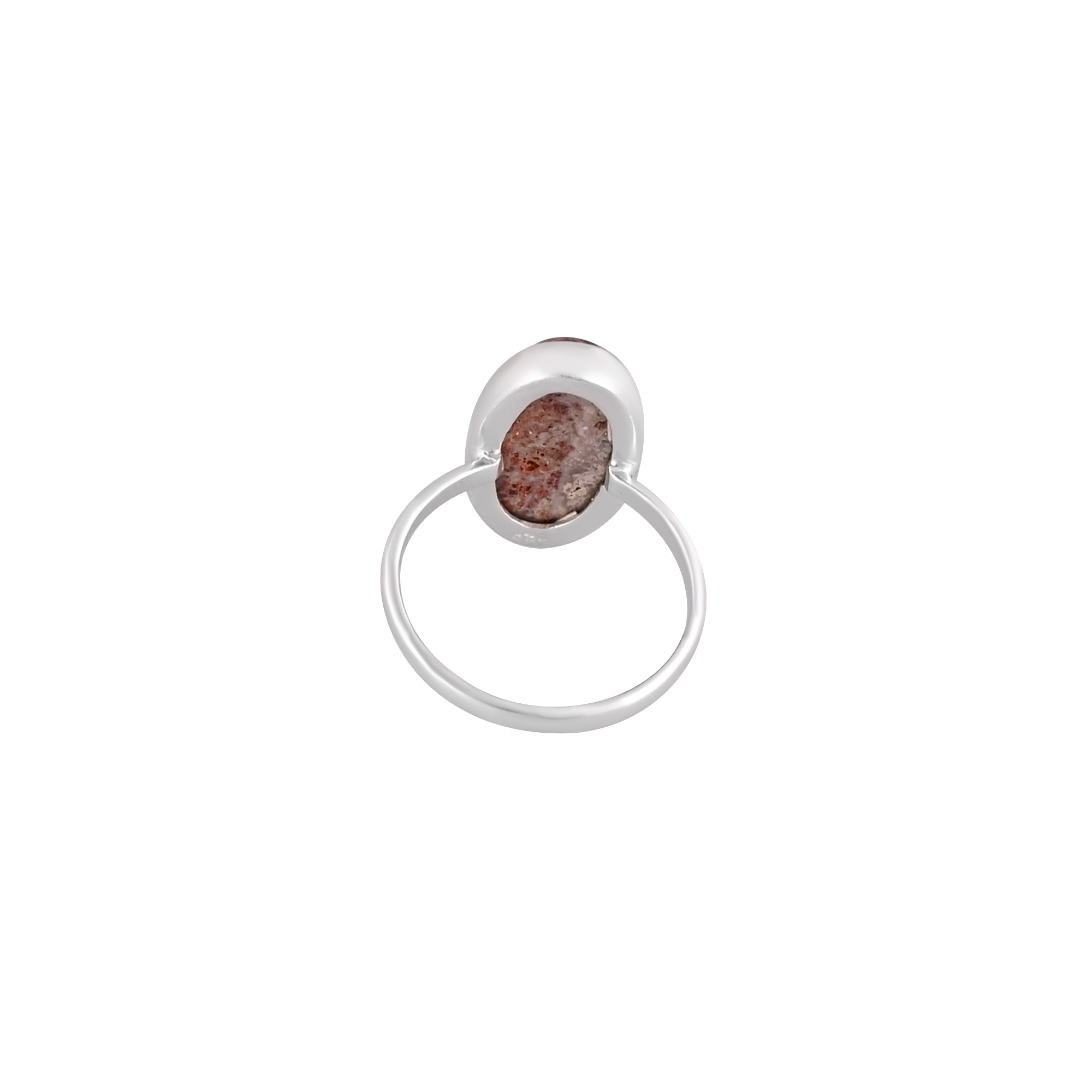 Natural Fire Opal Gemstone Vintage Style Ring 925 Sterling Silver