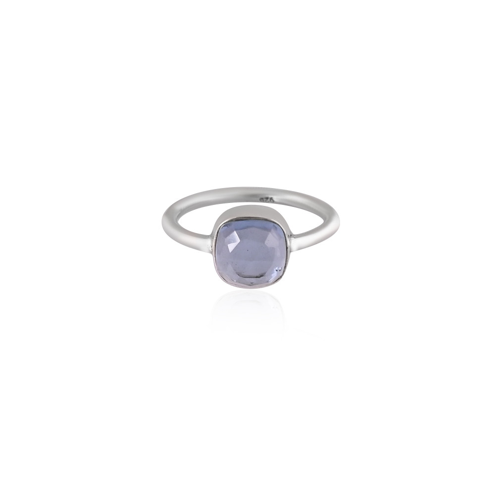 Image of London Blue Topaz Hydro Gemstone Ring | 925 Sterling Silver