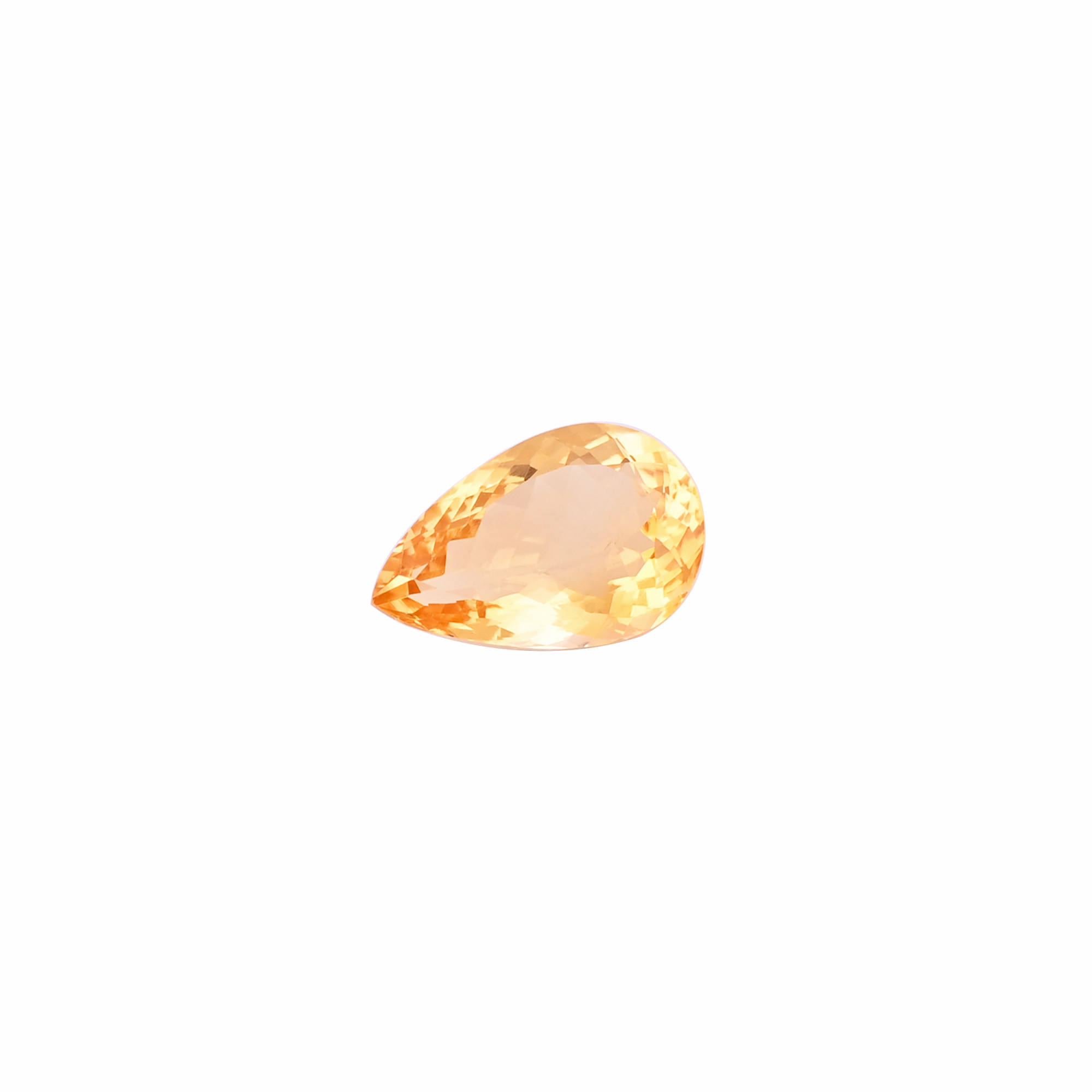 Natural Citrine 22X14MM Pear Normal Cut 1505Cts 1 Piece Gemstone For Making Jewelry