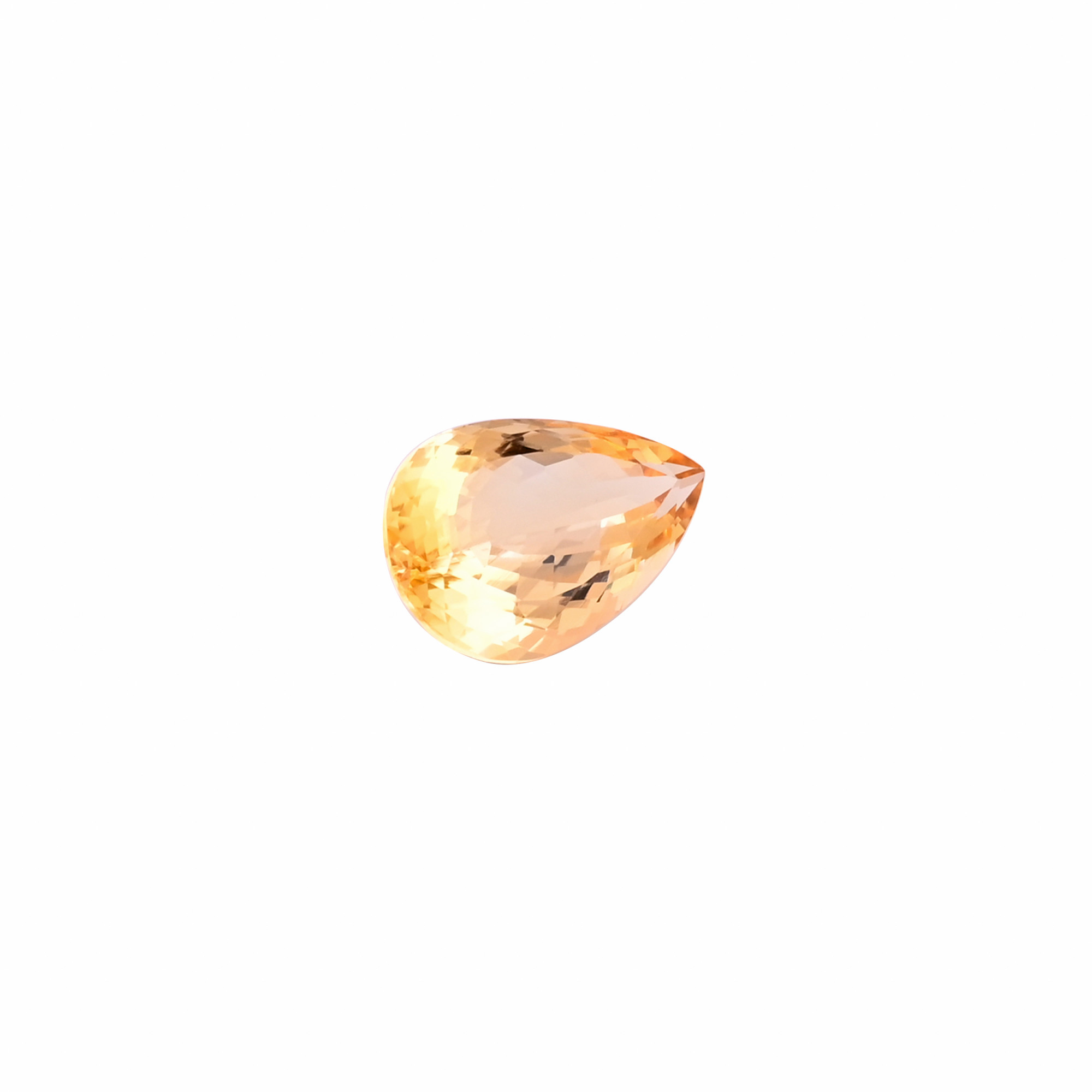 Natural Citrine 22X14MM Pear Normal Cut 1505Cts 1 Piece Gemstone For Making Jewelry