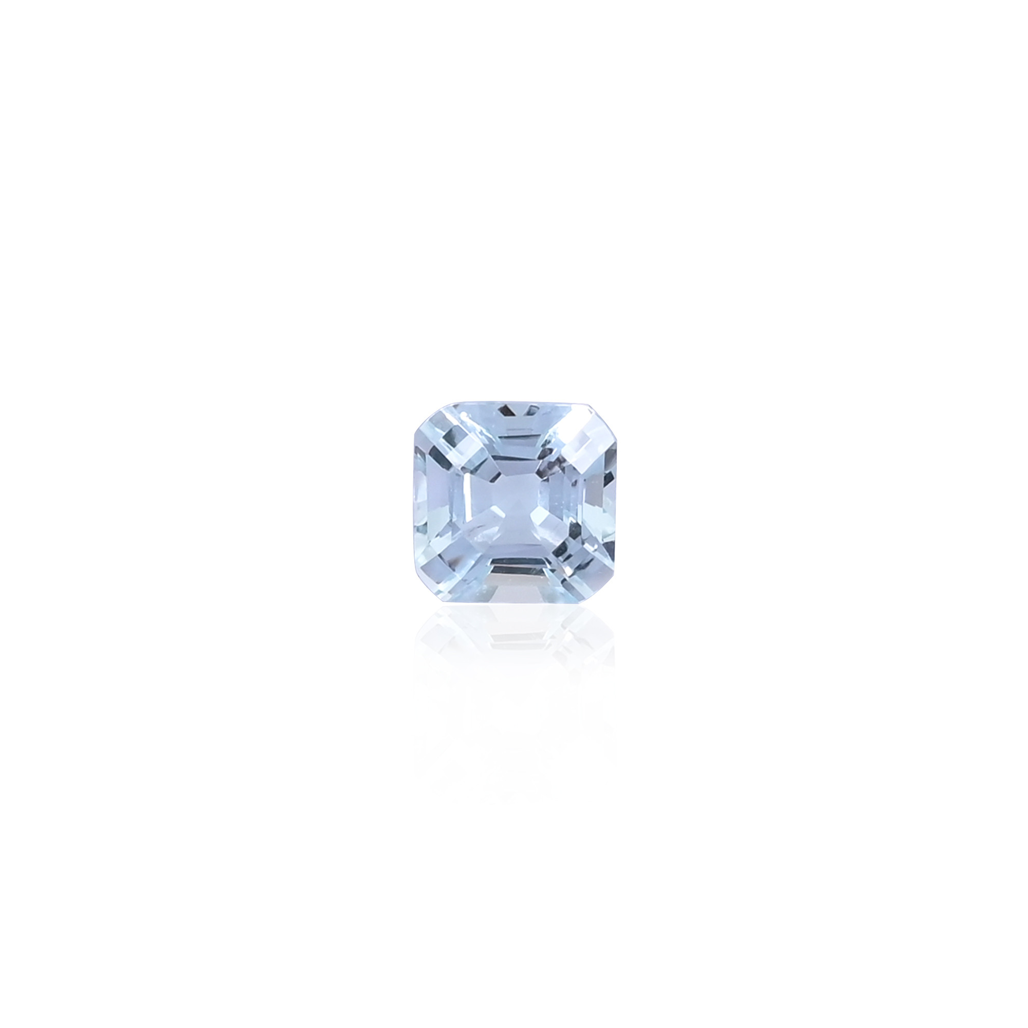 8x8mm High Quality Light Blue Aquamarine AAA Good Quality Genuine Gemstone Faceted Loose Stone For Sale Aquamarine 240cts