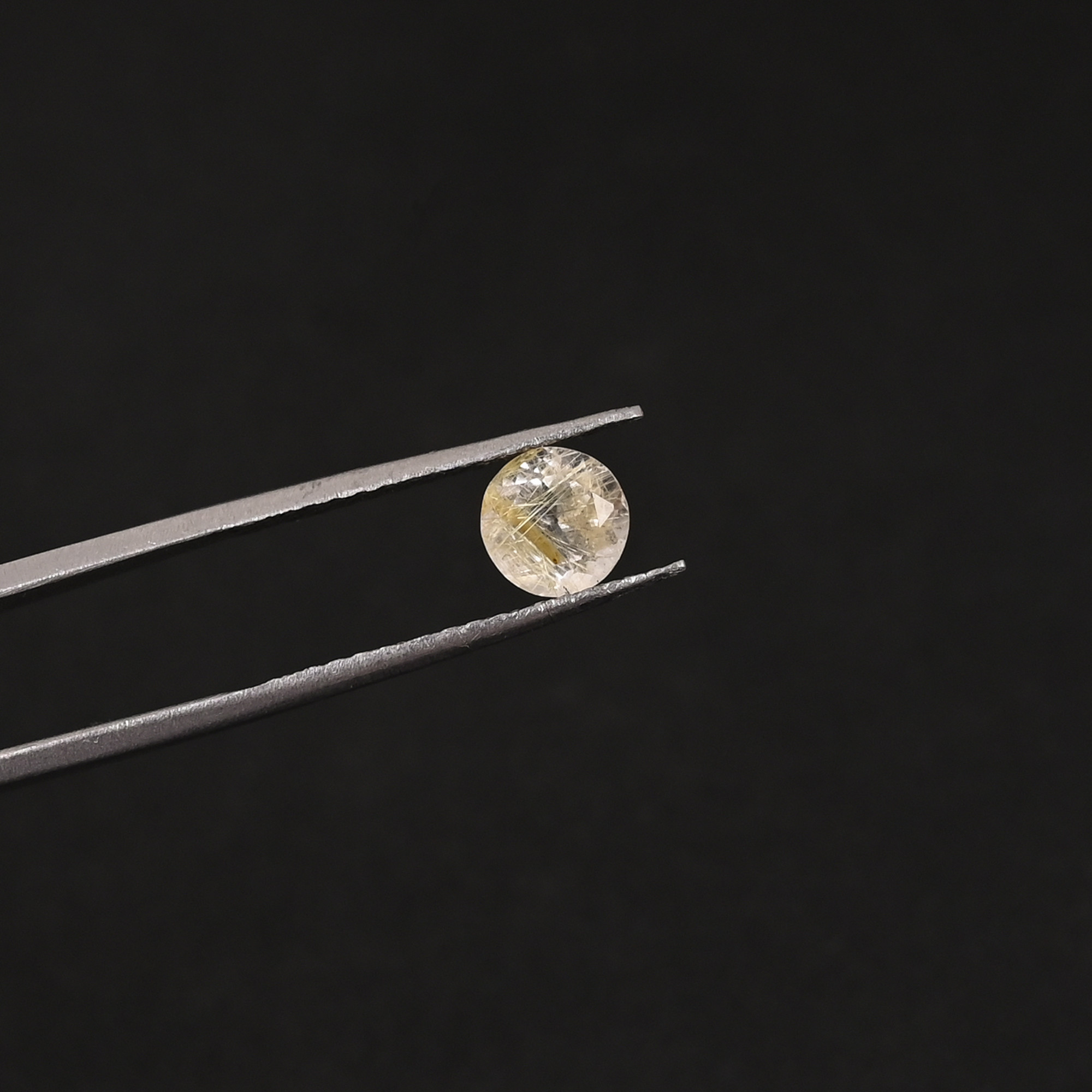 Wholesale 6mm Natural AAA High Quality Golden Rutile Loose Natural Golden Rutile Quartz Gemstones Reasonable Price at Sale