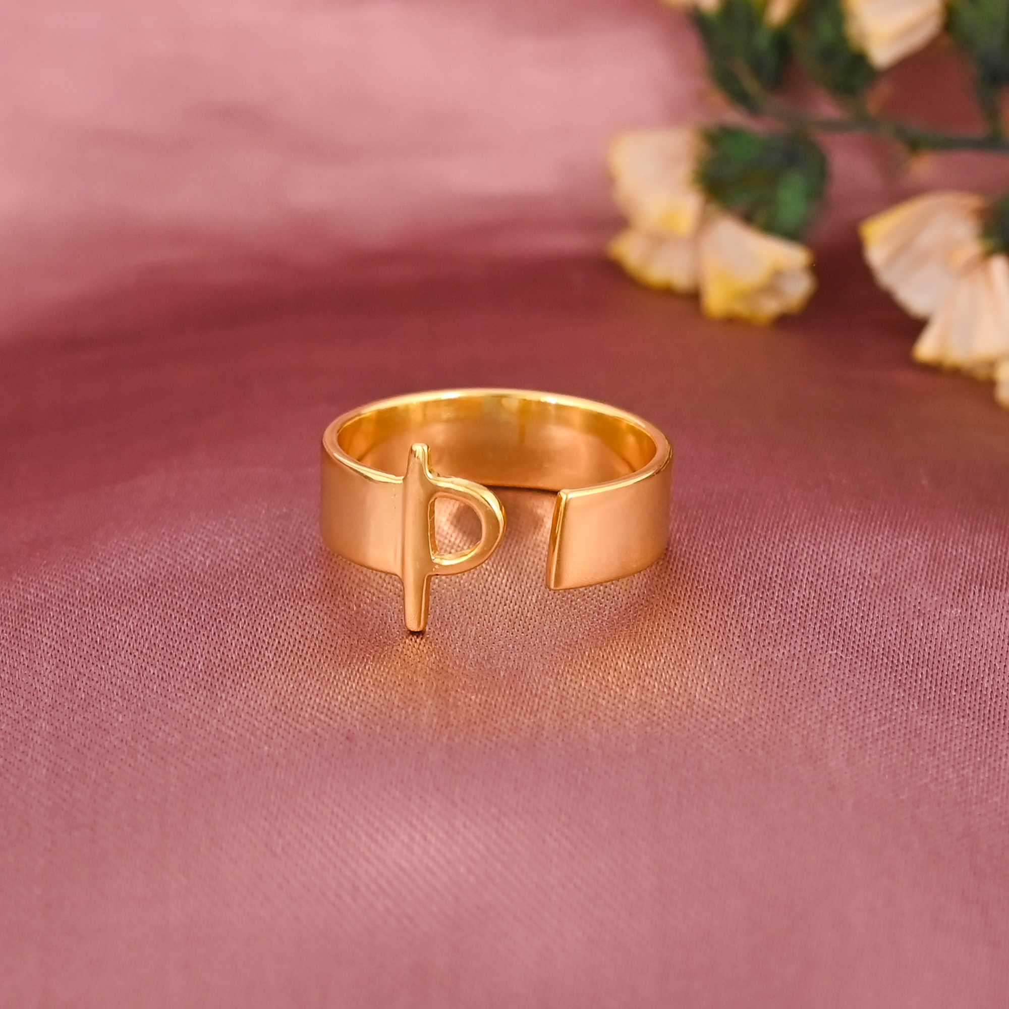 Trendy Adjustable Brass Open Ring Gold Plated Minimalist Jewelry for Women Lot of 25 Pieces Wholesale