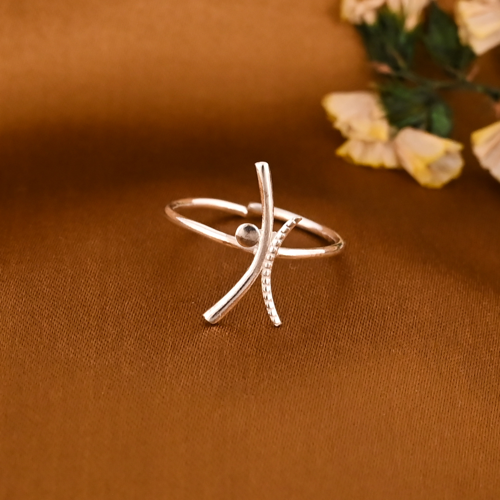 Designer Silver Plated Brass Adjustable Statement Ring Wholesale Lot 25 You will receive a lot of 25 Pieces