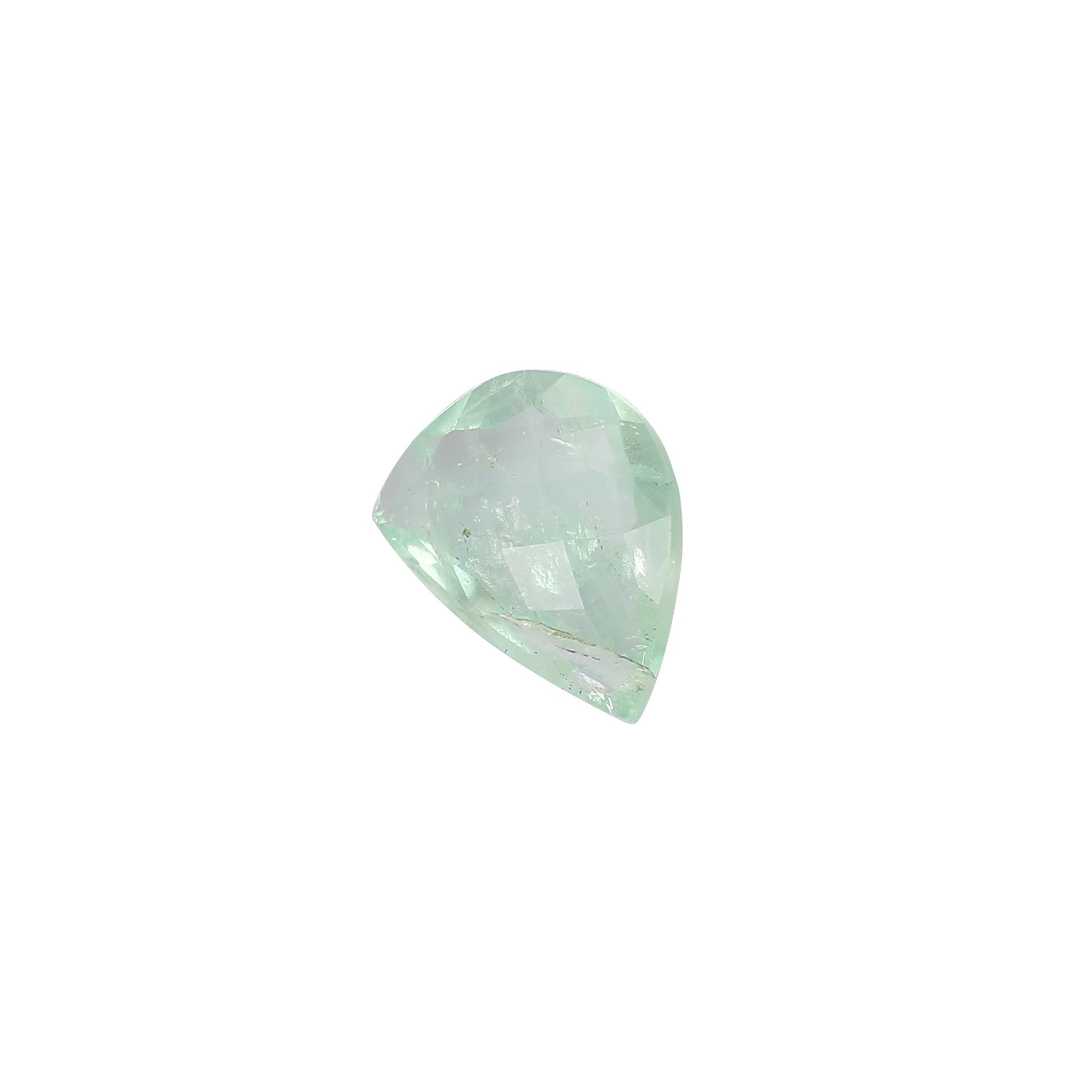 Natural Green Afghani Fluorite Checkerboard Cut Gemstone 2415 Carat 16x22 mm for Jewelry Making
