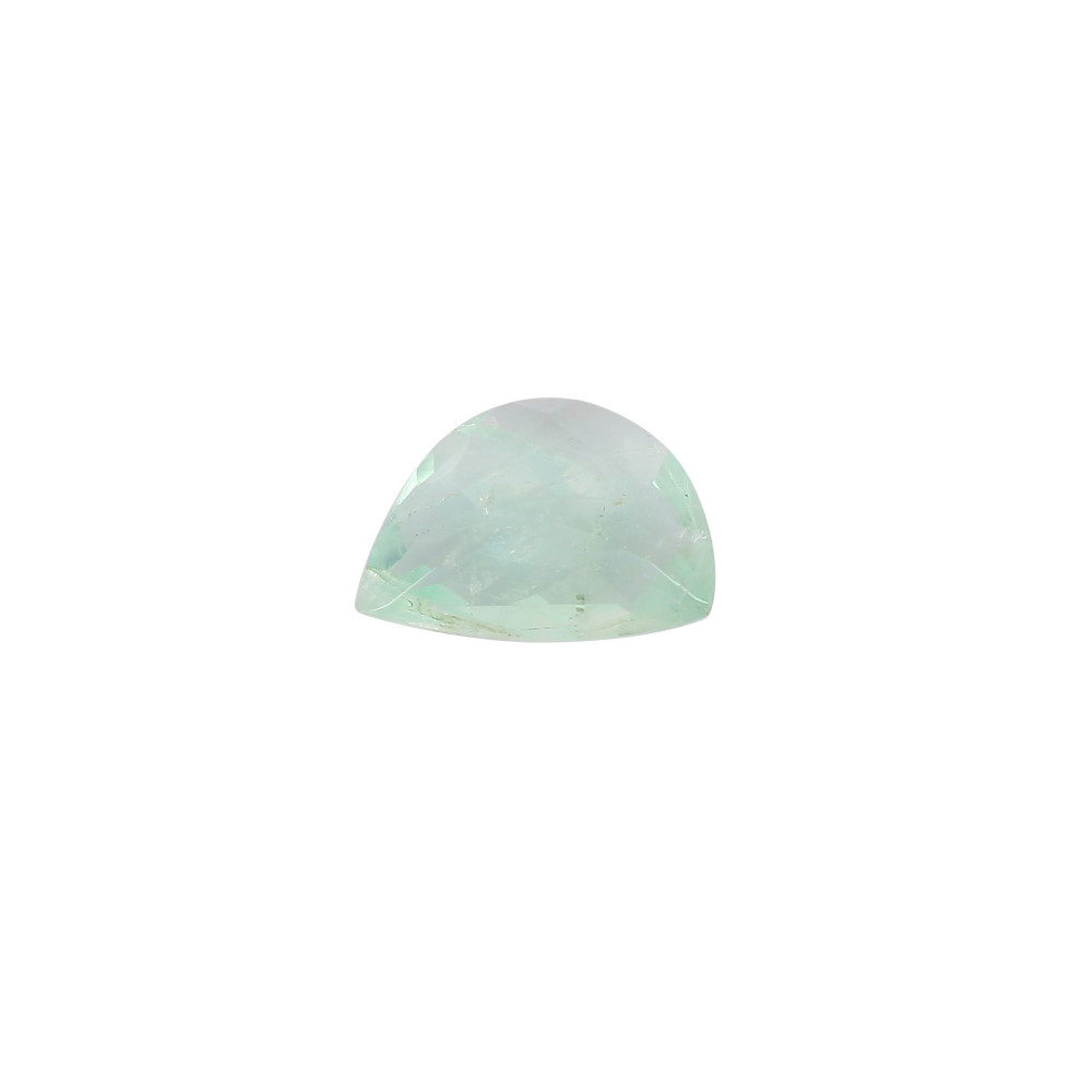 Image of Natural Green Afghani Fluorite Checkerboard Cut Gemstone 24.15 Carat 16x22 mm for Jewelry Making