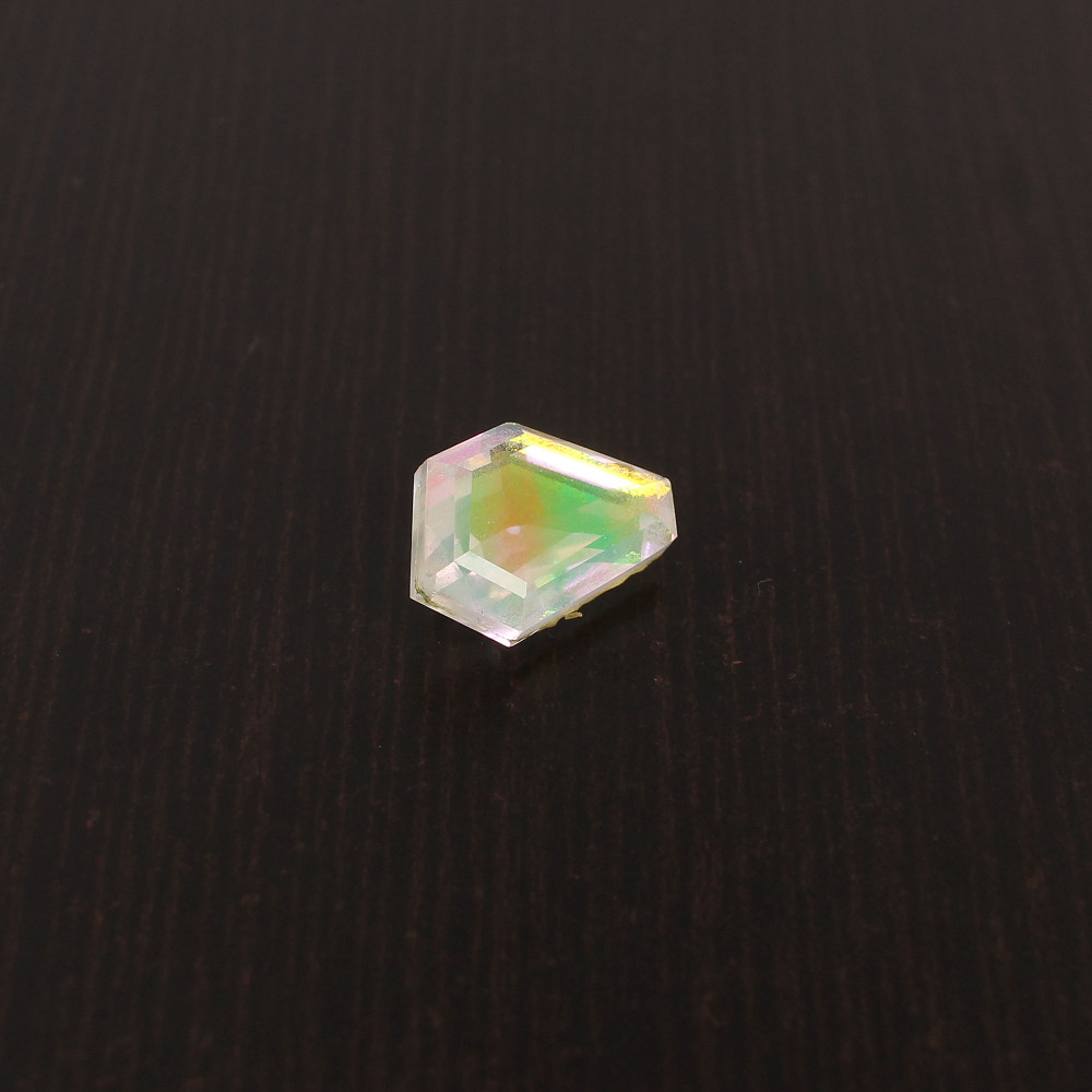 Image of Chinese Hydro Rose Cut Doublet Gemstone 18x15 mm 12.0 Carat for Jewelry Making