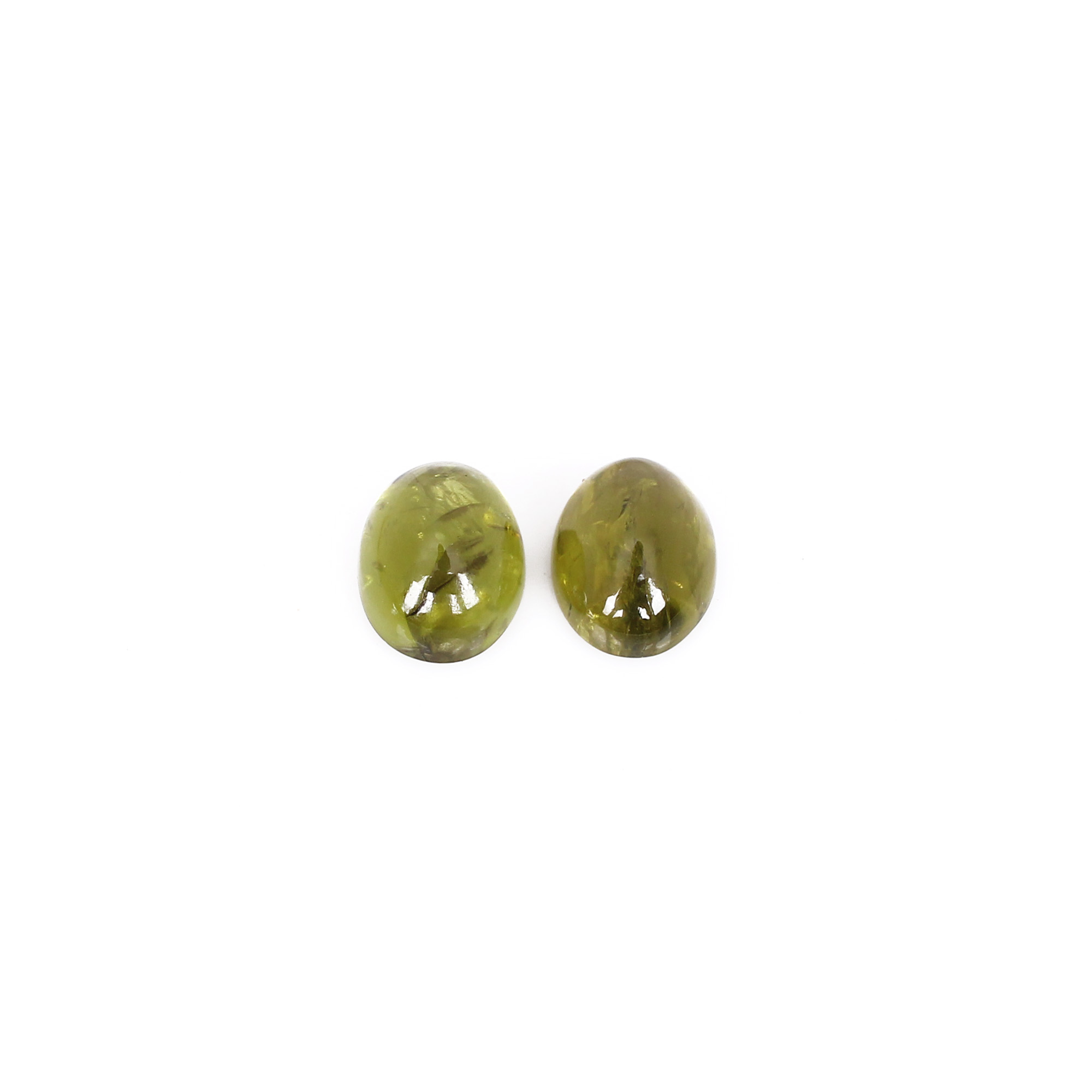 Peridot 85x115mm Oval Cabochon 490cts Loose Gemstone