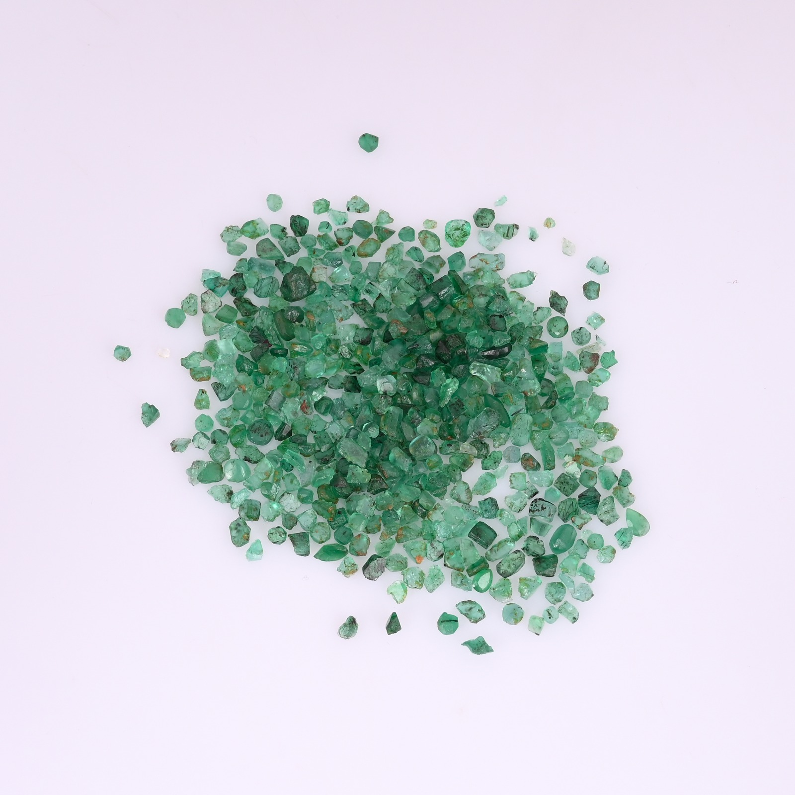 Emerald rough 8180 carat