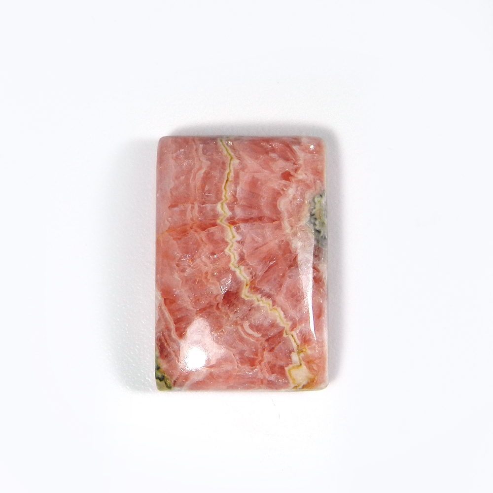 Exclusive Rhodochrosite 21x14mm Rectangle Cabochon 2005 Cts