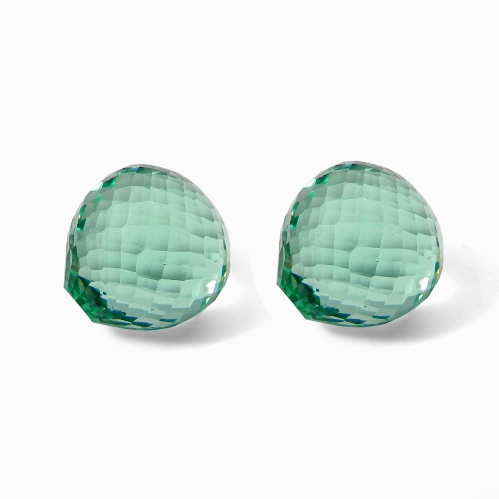 Green Hydro 15mm Onion Checker Cut 2575 Cts