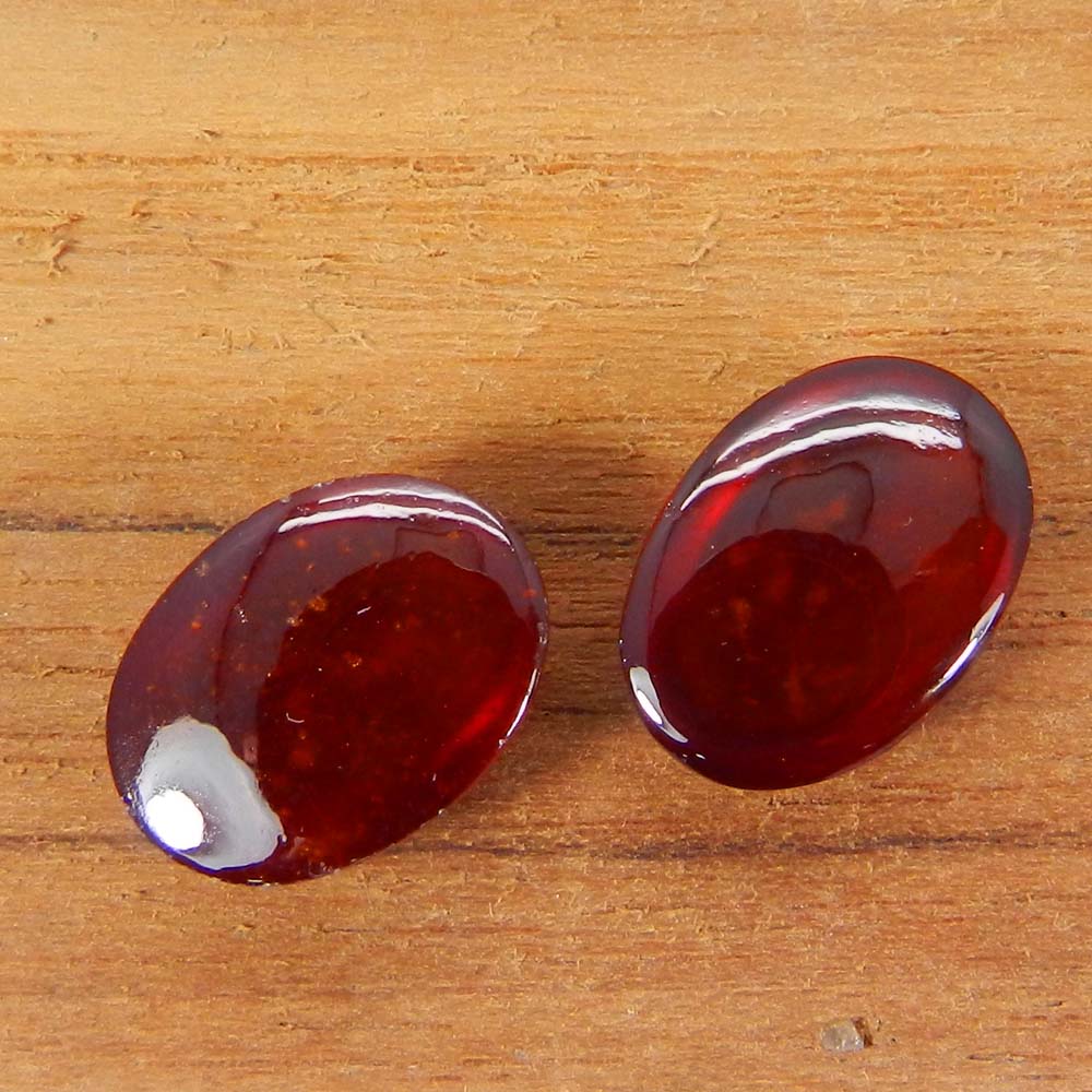 Hessonite Garnet 14x10mm Oval Cabochon 1585 Cts