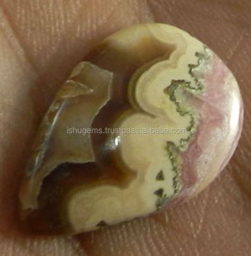 262 gms Natural Rhodochrosite 16x22mm Pear Beautiful Cabochon loose stones for jewelry
